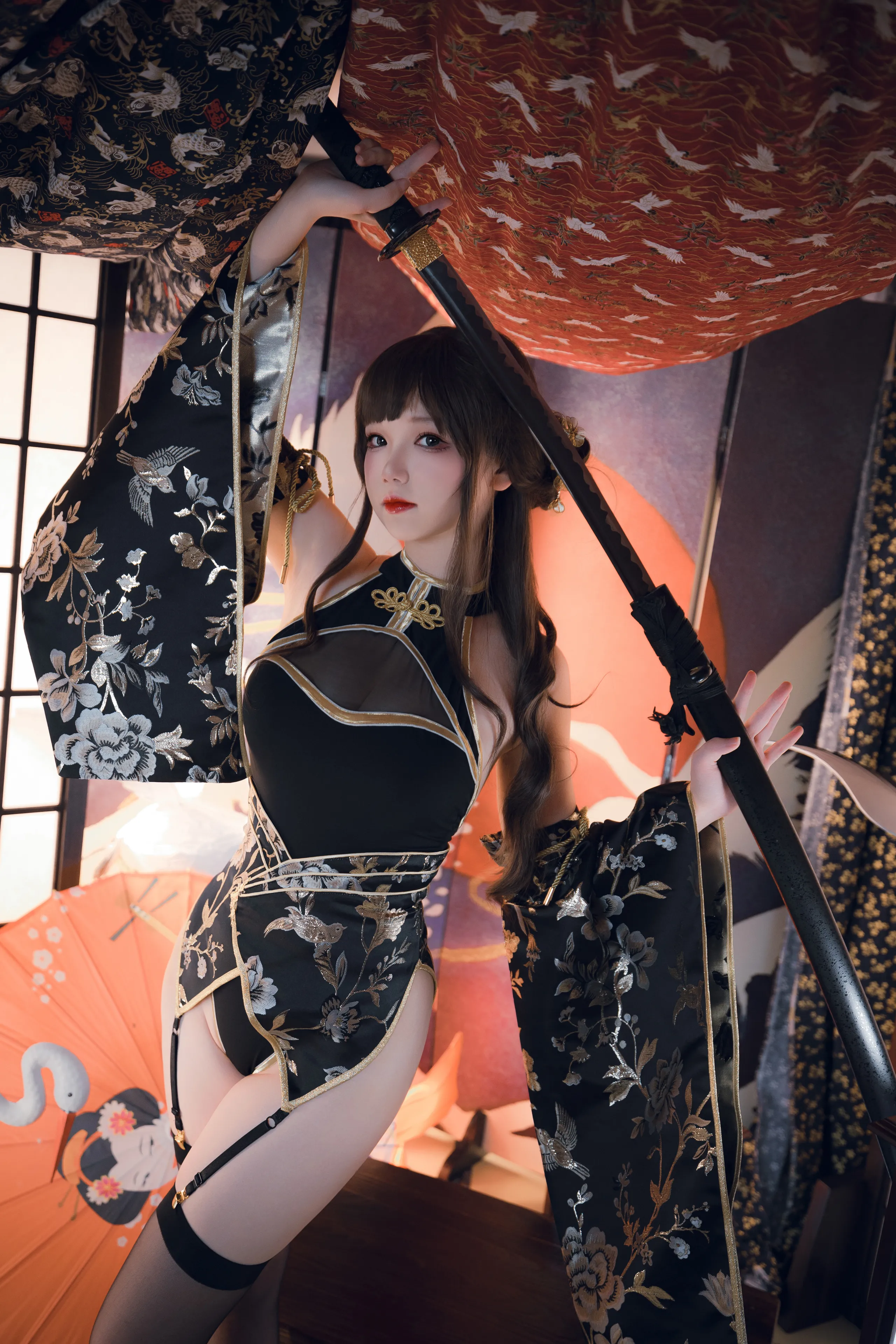 Coser@Xueqing Astra No.53 Cành vàng và Lá Ngọc
