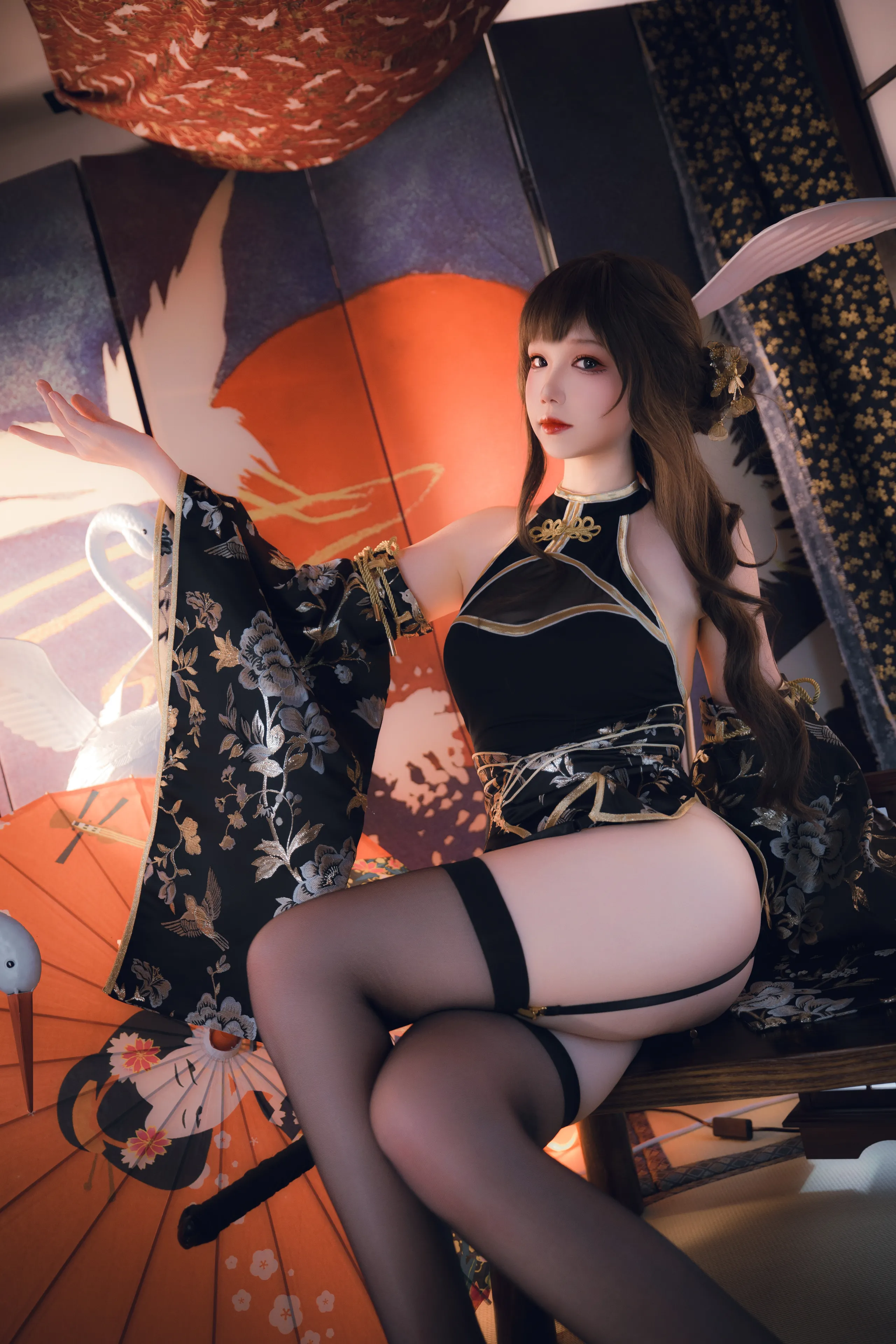 Coser@Xueqing Astra No.53 Cành vàng và Lá Ngọc