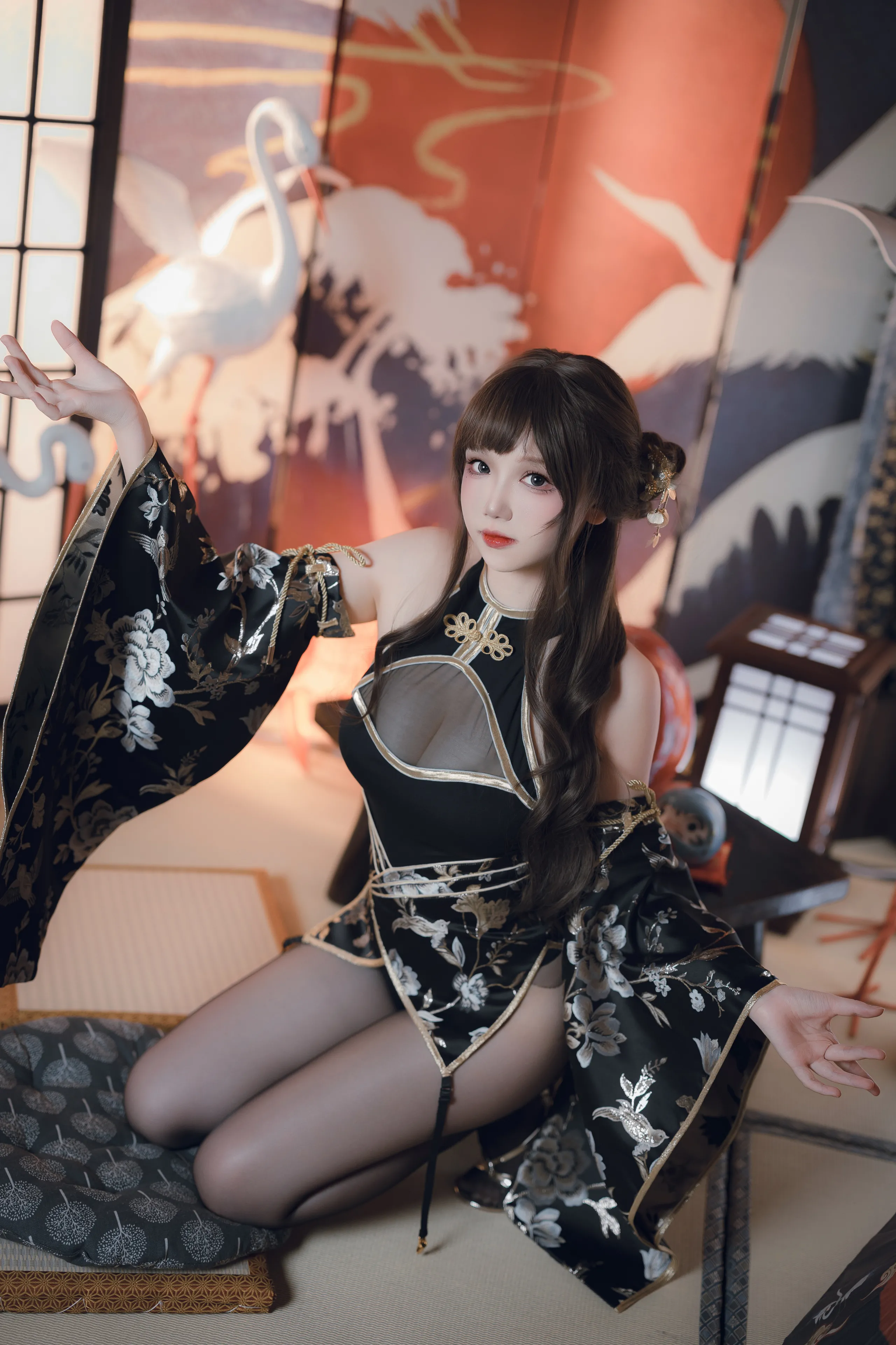 Coser@Xueqing Astra No.53 Cành vàng và Lá Ngọc
