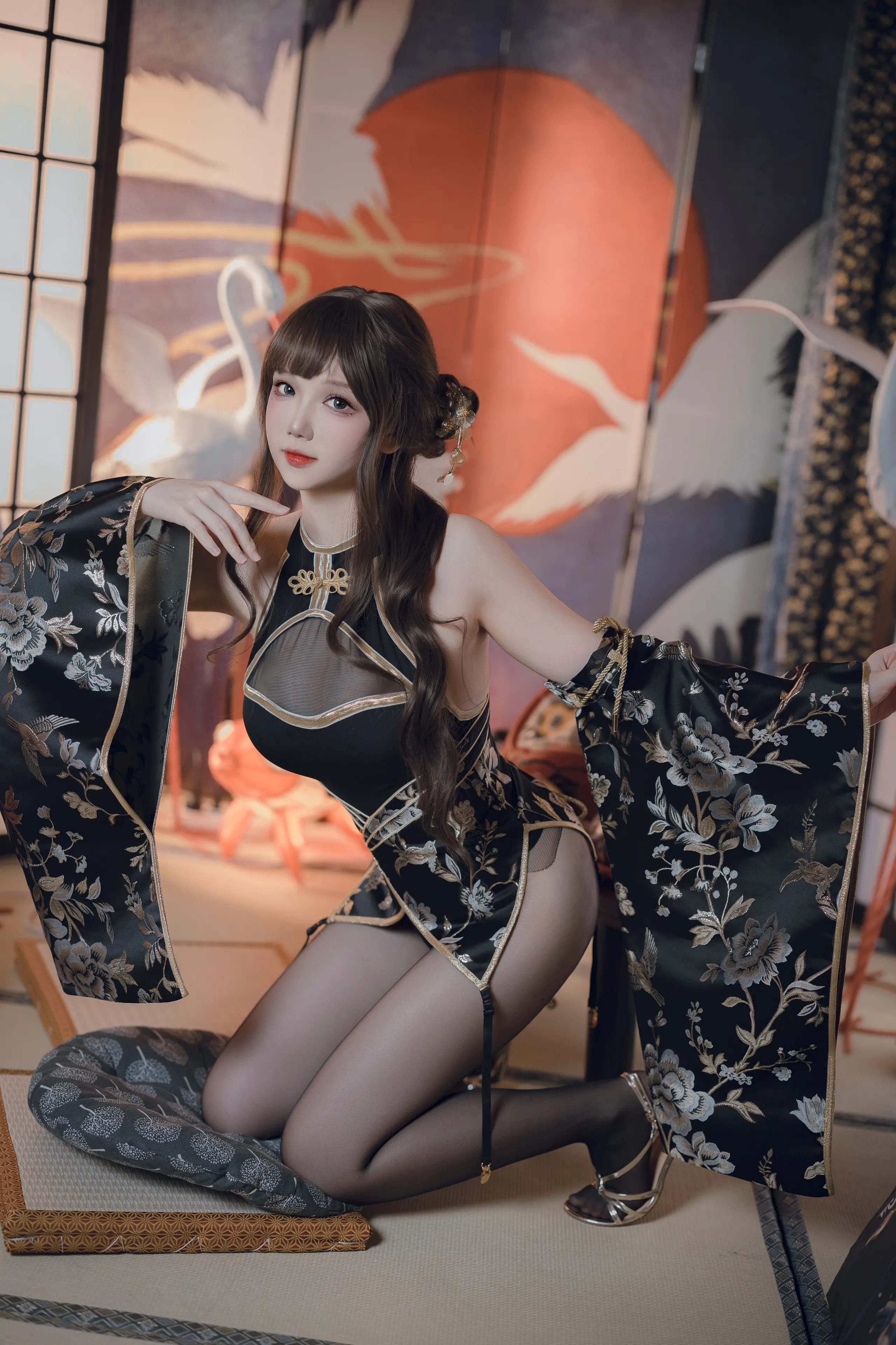 Coser@Xueqing Astra No.53 Cành vàng và Lá Ngọc
