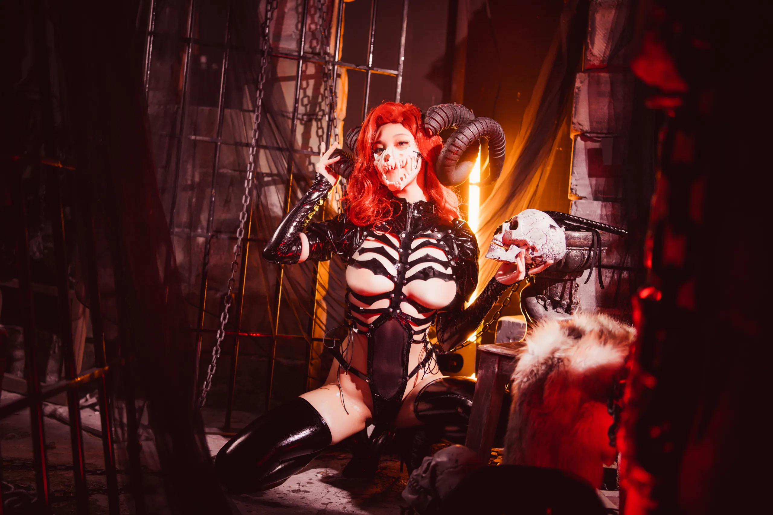 【Honey Cat Fur】 Skeleton