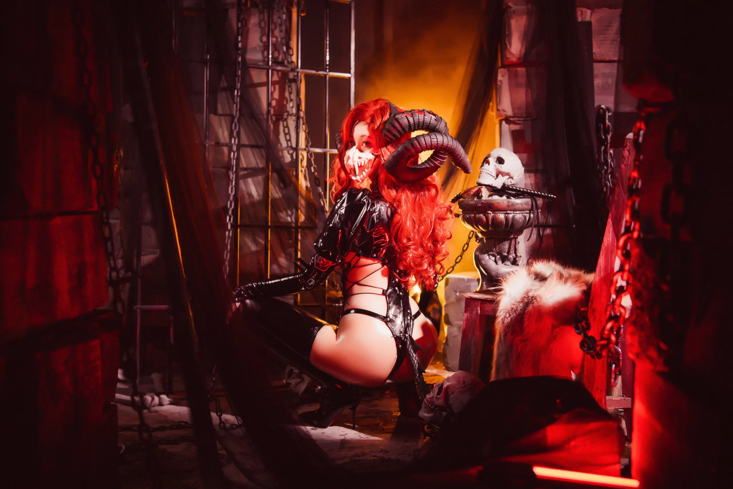 【Honey Cat Fur】 Skeleton