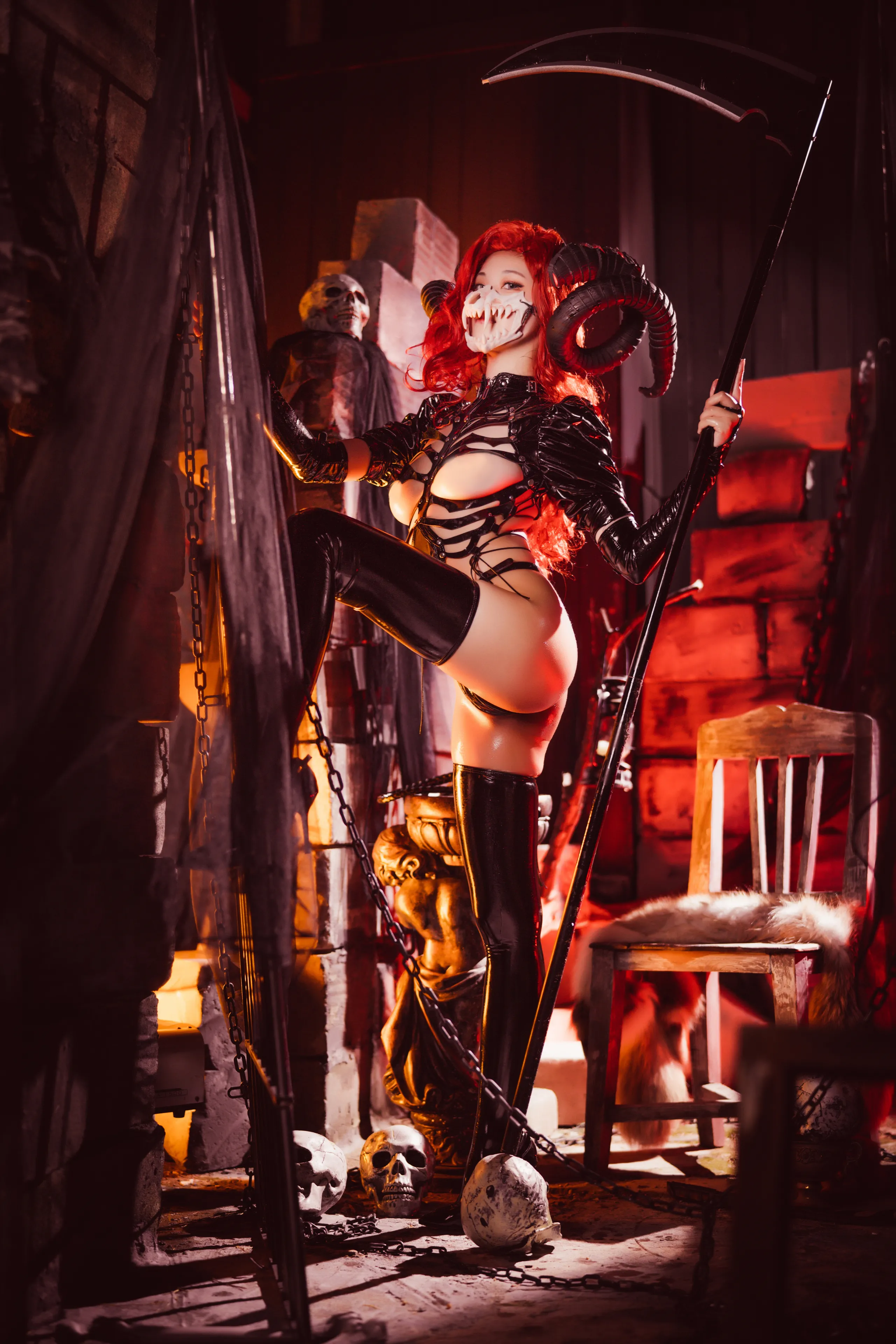 【Honey Cat Fur】 Skeleton