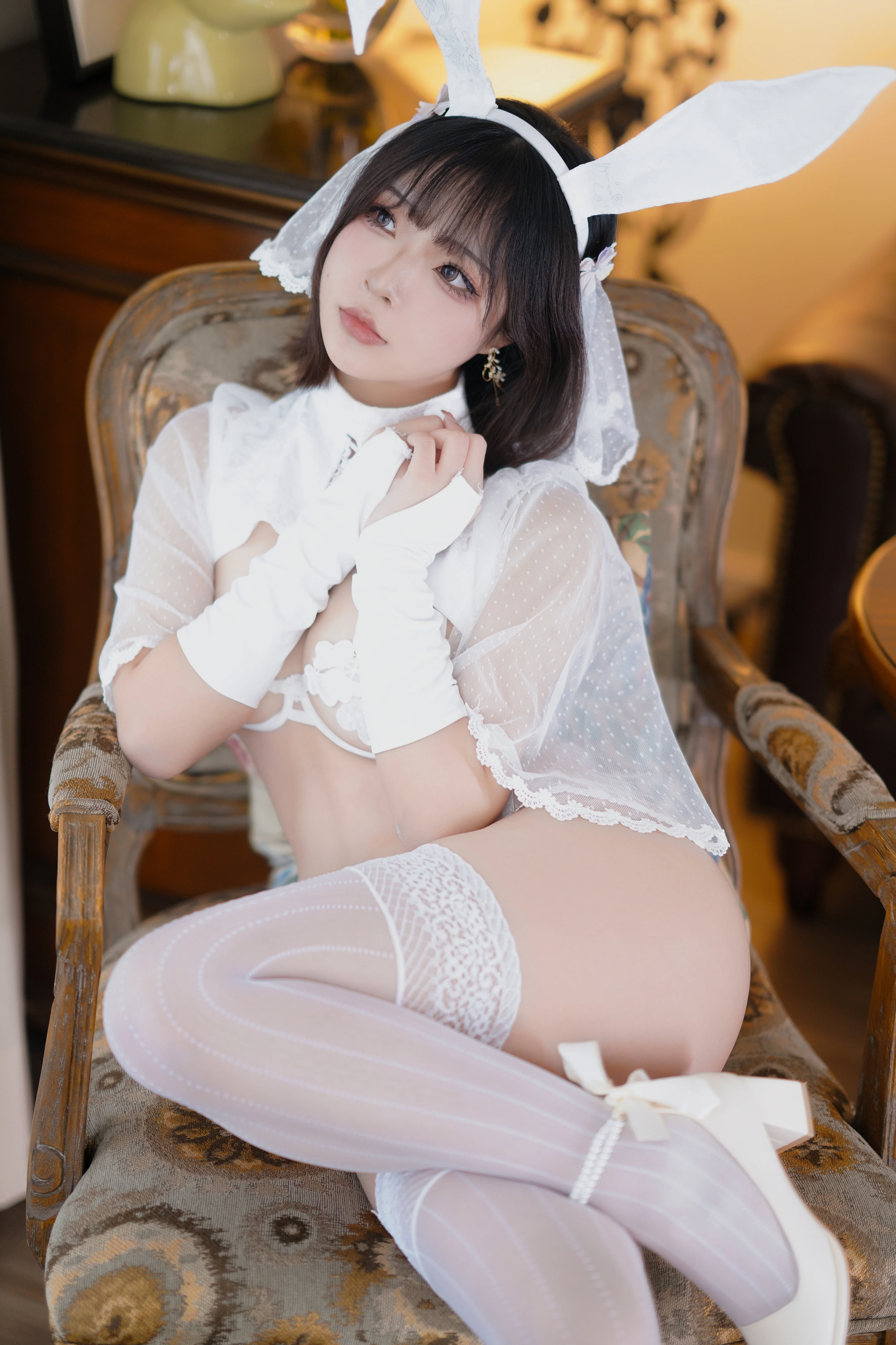 Yuuhui yuhui số 50 con thỏ tuyết