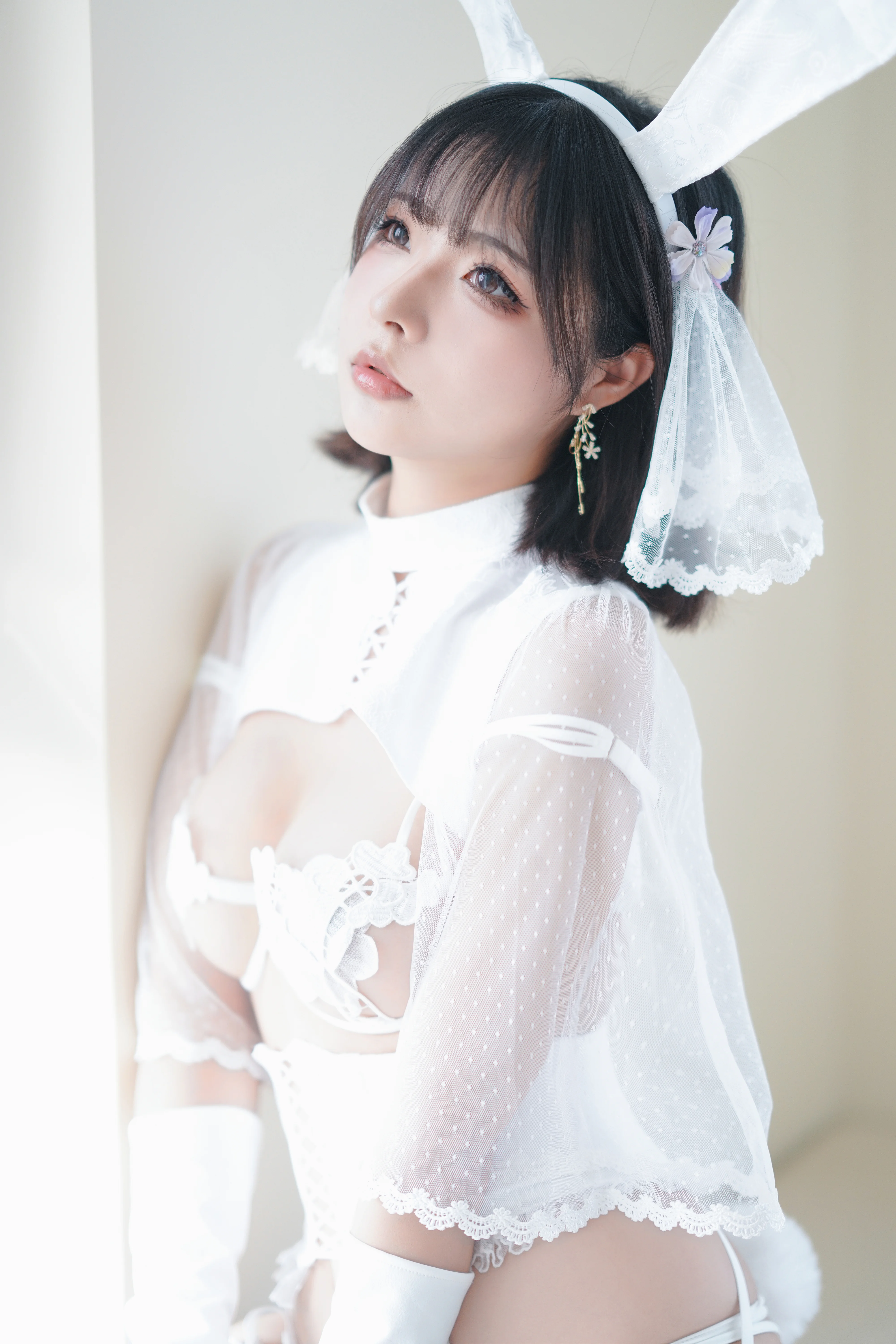 Yuuhui yuhui số 50 con thỏ tuyết