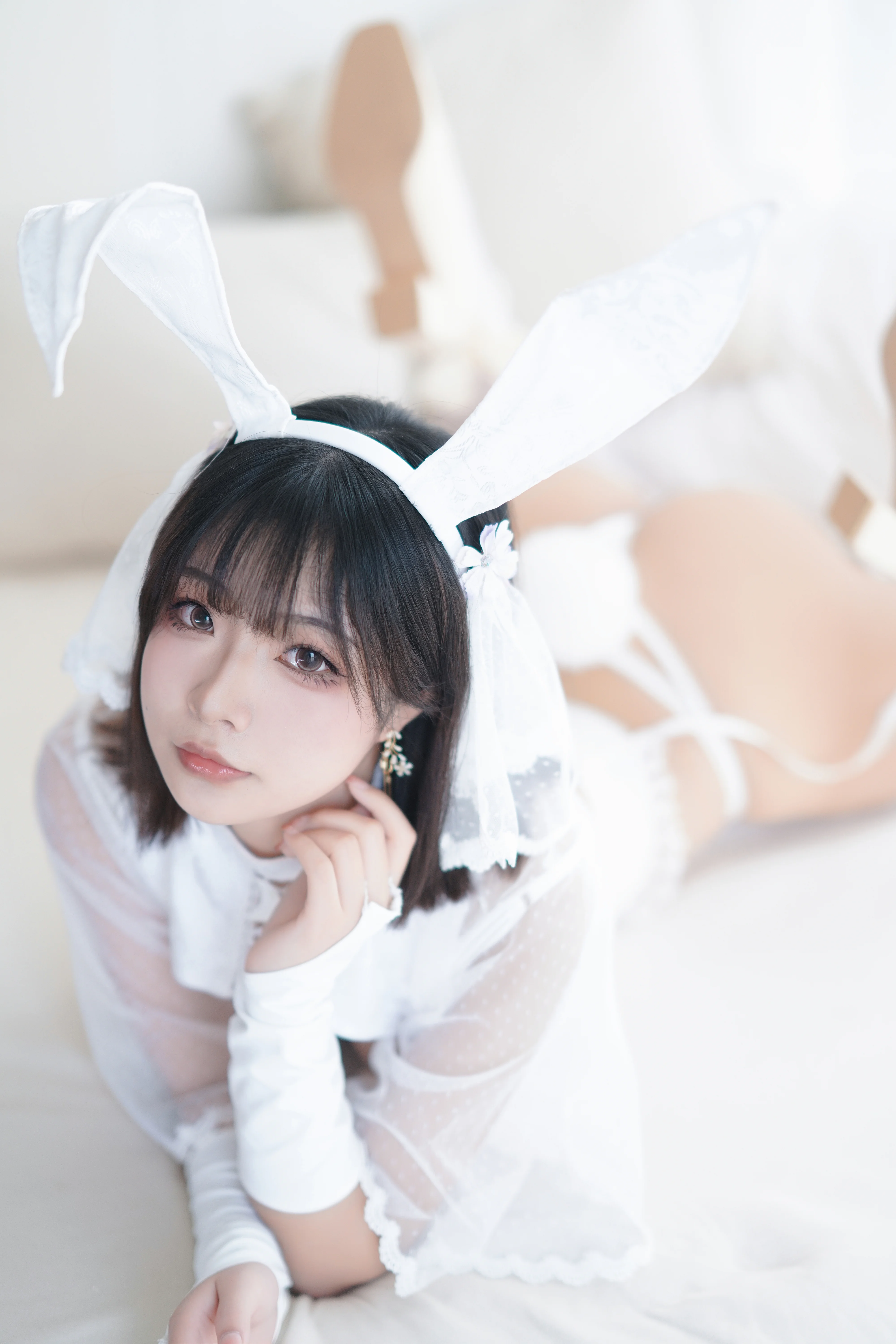 Yuuhui yuhui số 50 con thỏ tuyết