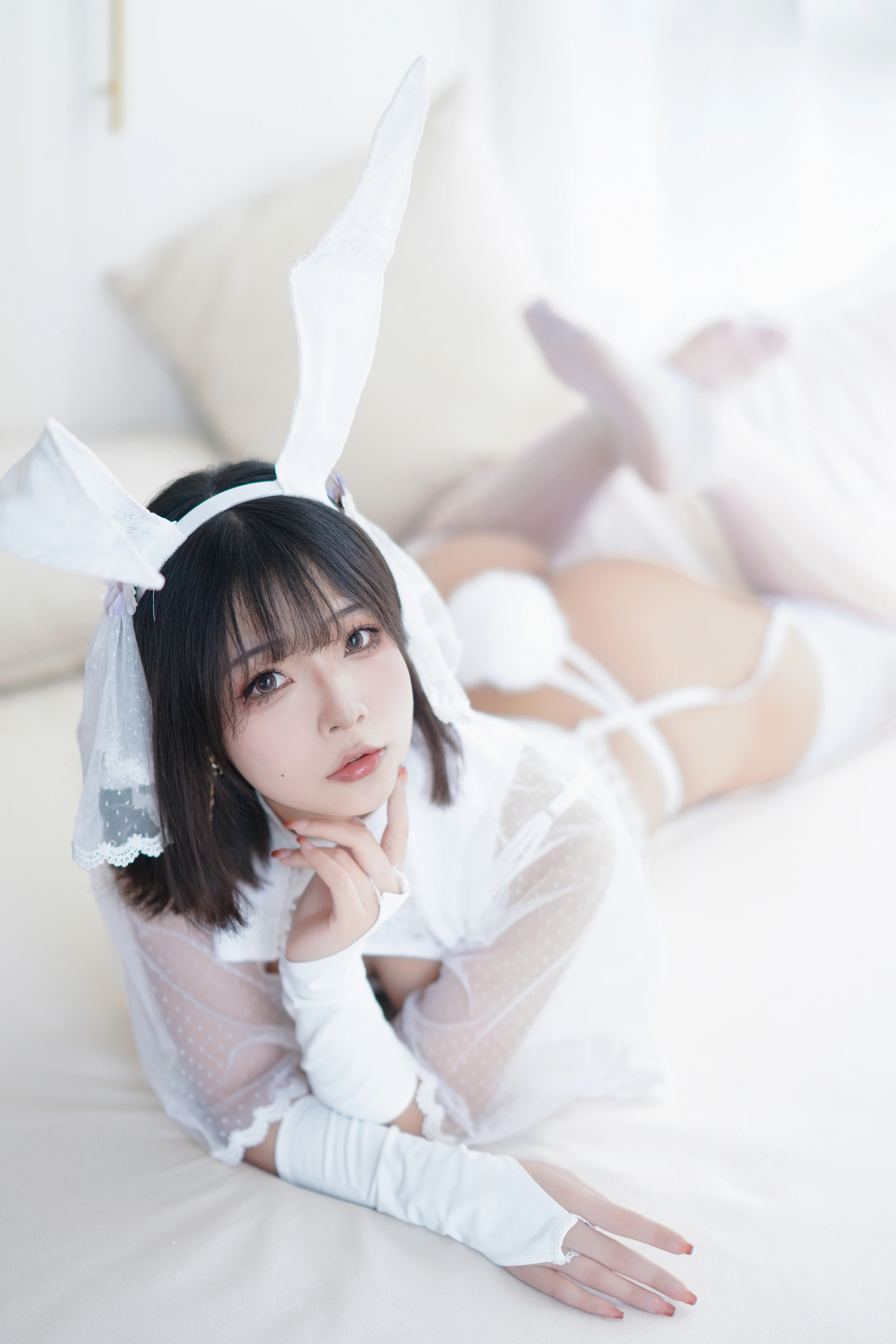 Yuuhui yuhui số 50 con thỏ tuyết
