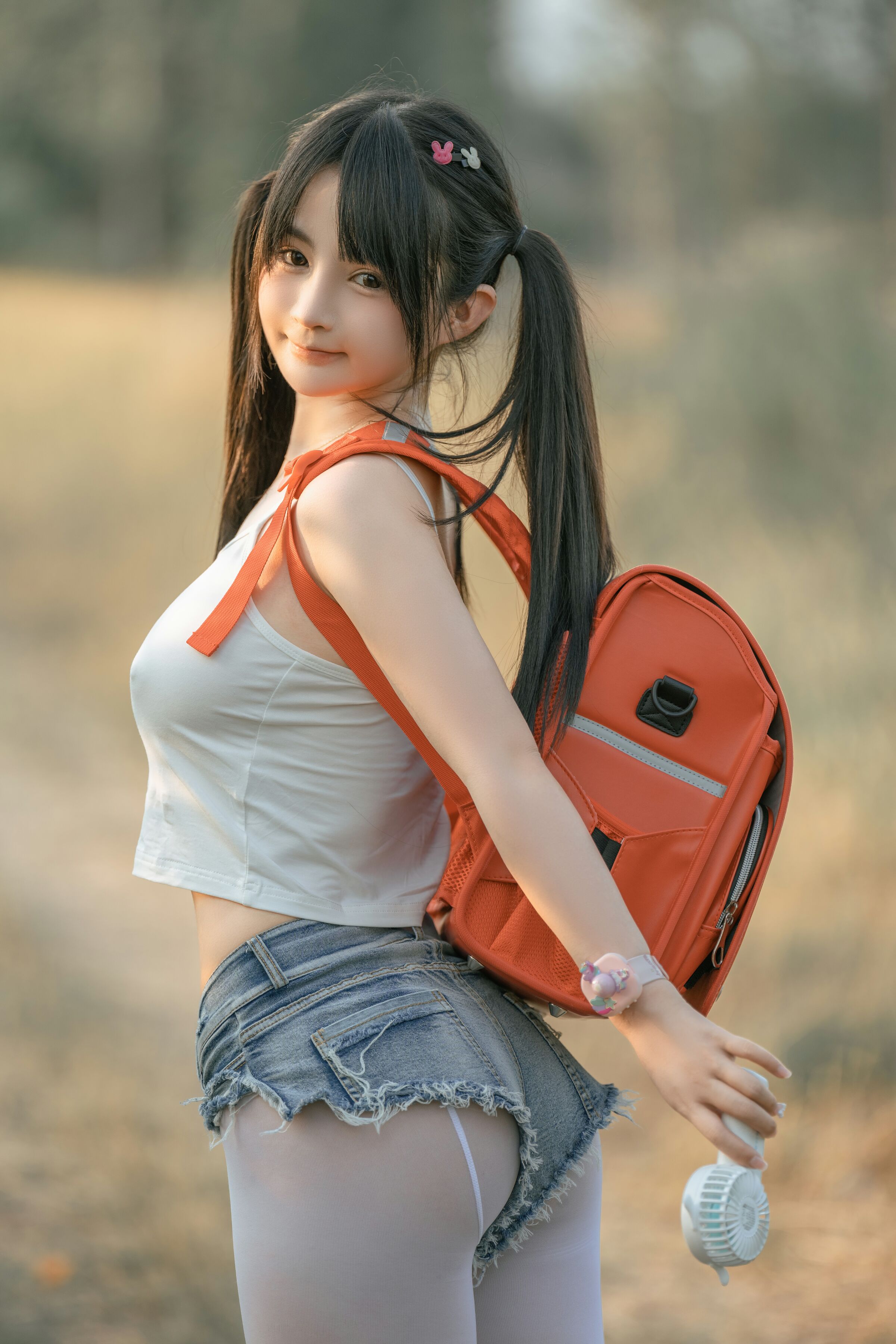 Coser@朜晨 Ningning Vol.054 Gói nhỏ màu đỏ của Ningbao