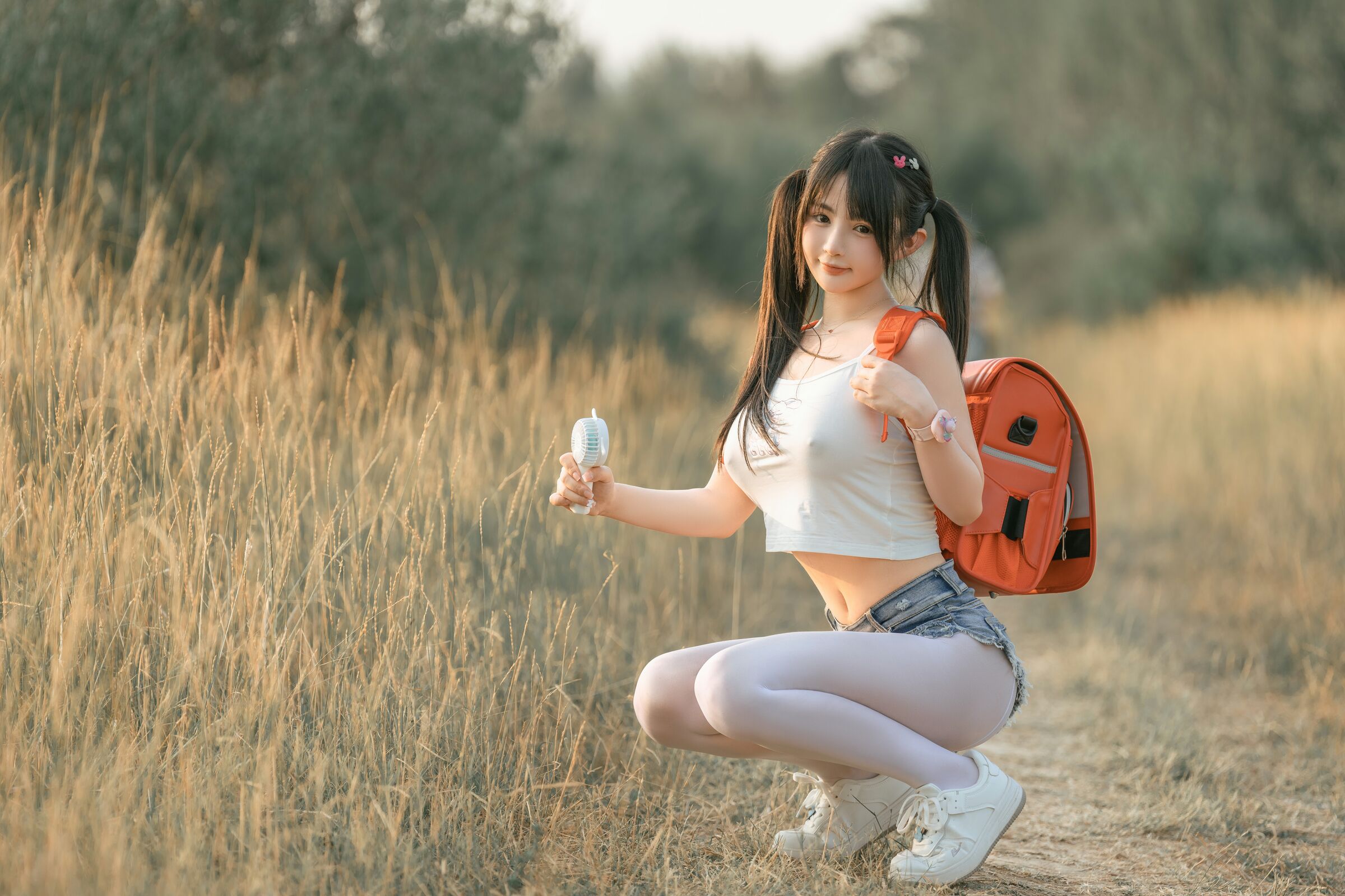 Coser@朜晨 Ningning Vol.054 Gói nhỏ màu đỏ của Ningbao