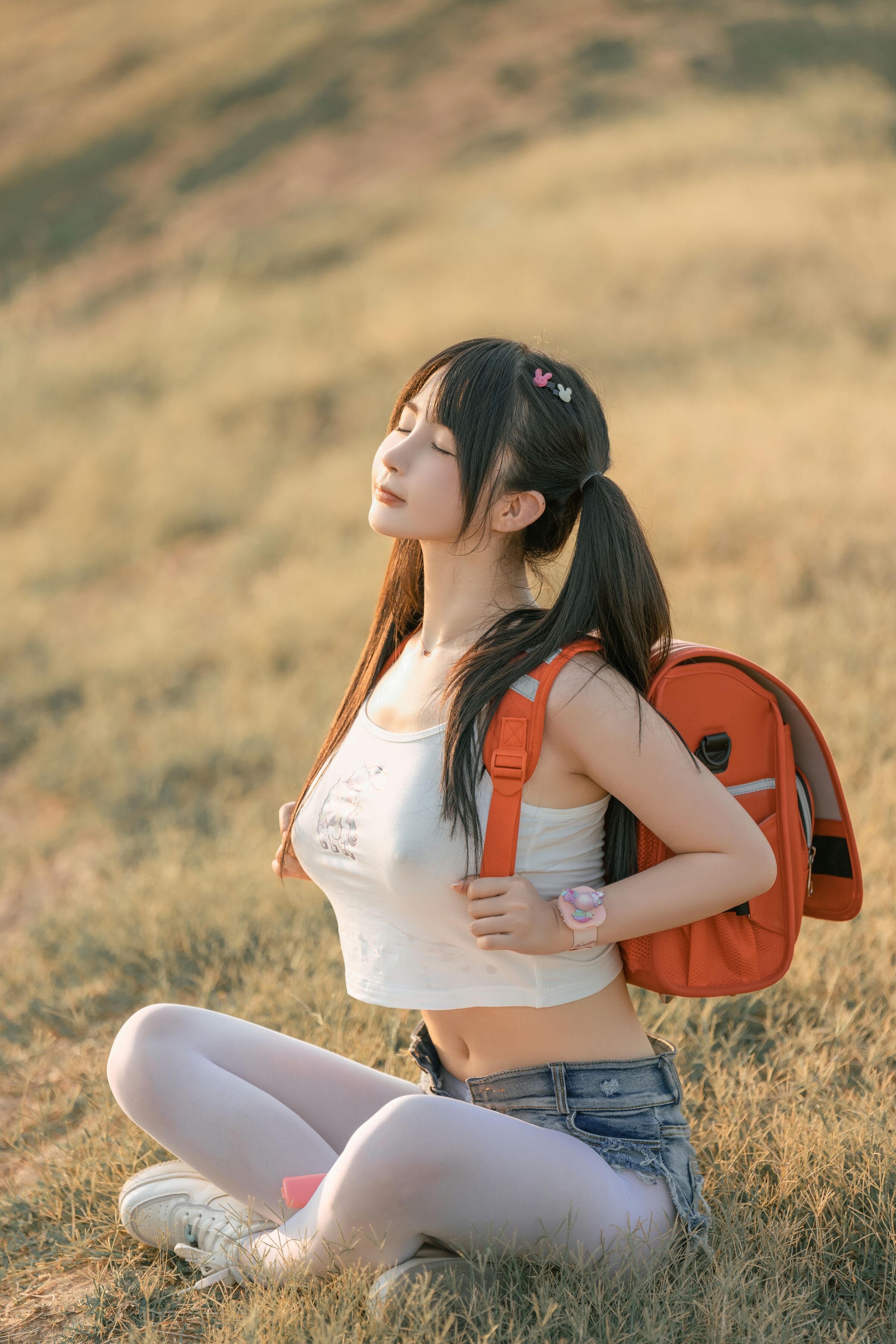 Coser@朜晨 Ningning Vol.054 Gói nhỏ màu đỏ của Ningbao