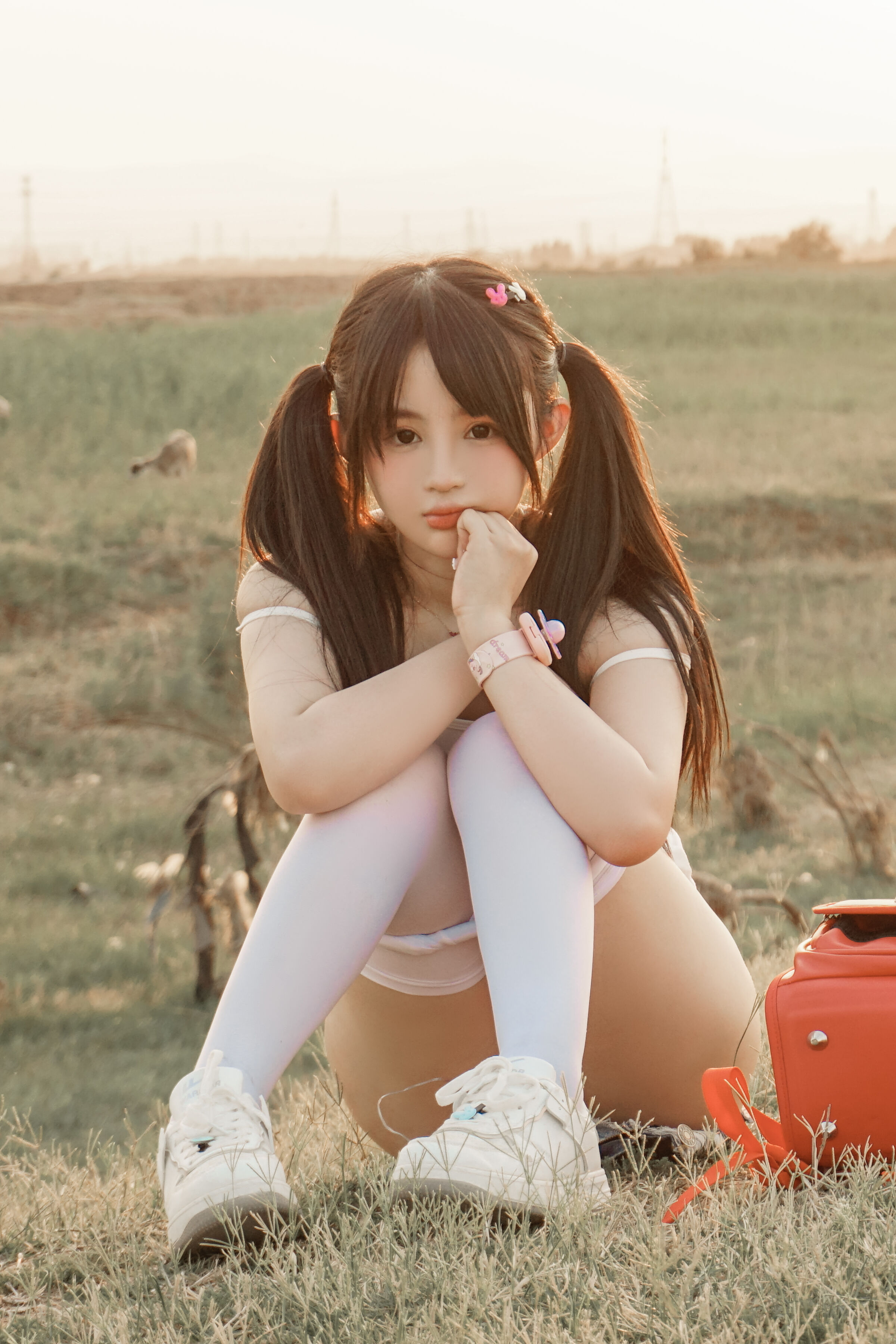 Coser@朜晨 Ningning Vol.054 Gói nhỏ màu đỏ của Ningbao