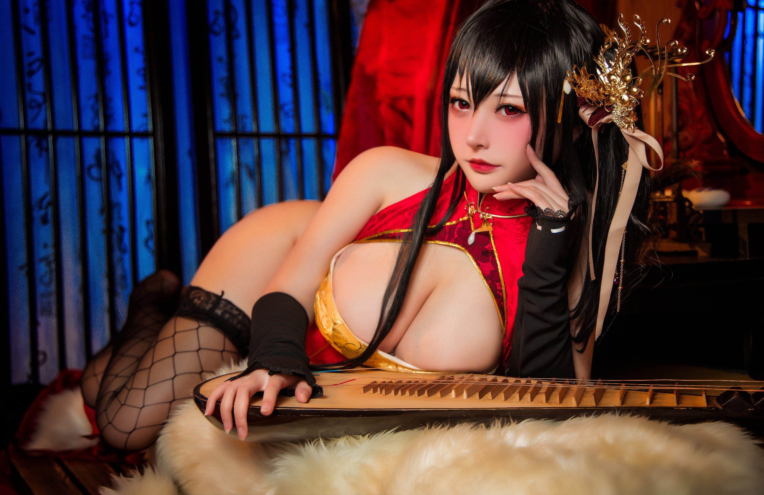 Nian Nian_d Dafeng Cheongsam Azur Lane