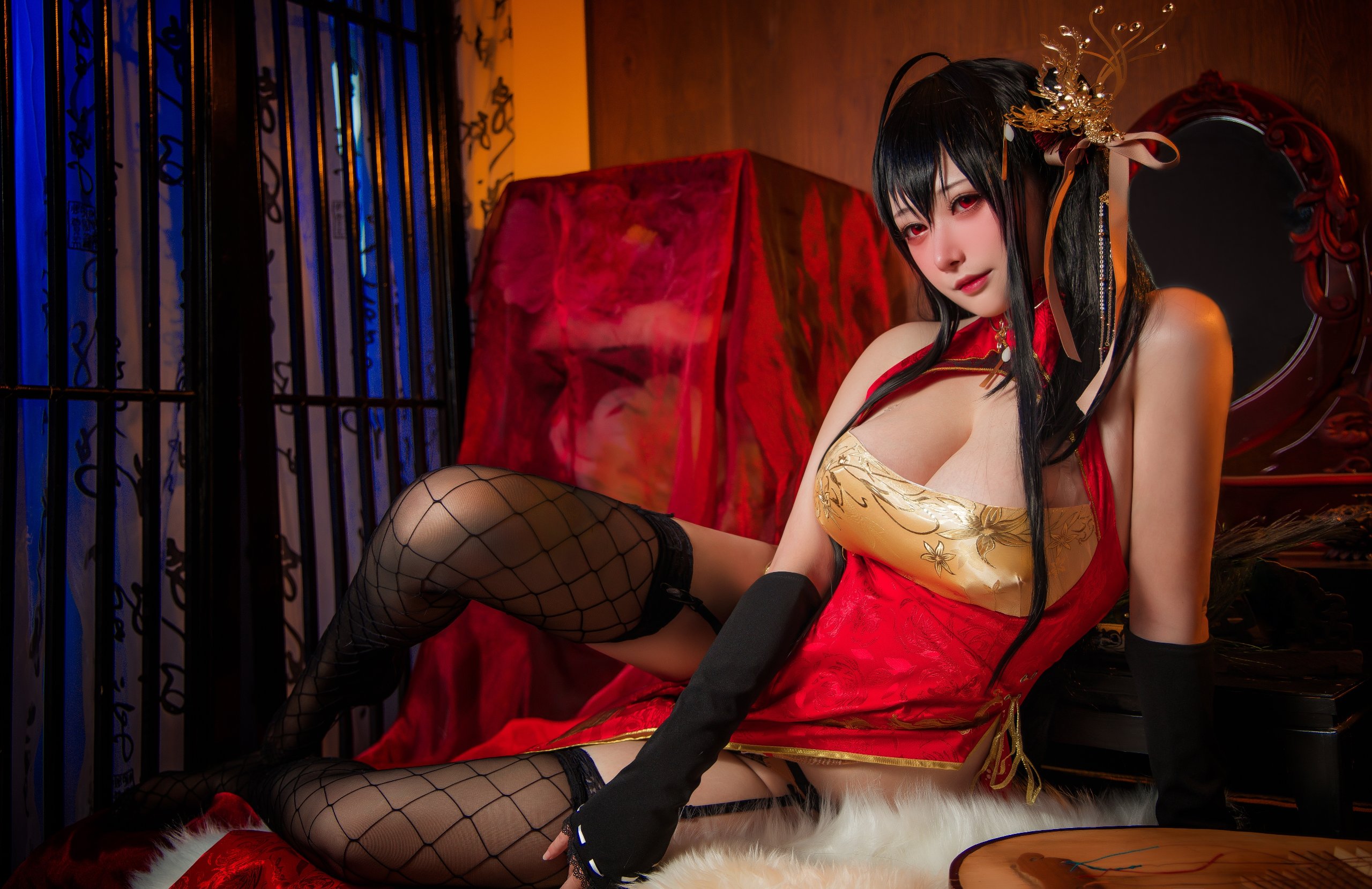 Nian Nian_d Dafeng Cheongsam Azur Lane