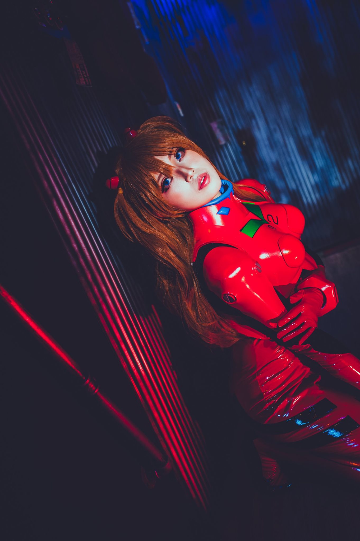 絕對薙薙 lên tàu Cosplayer Asuka Langley