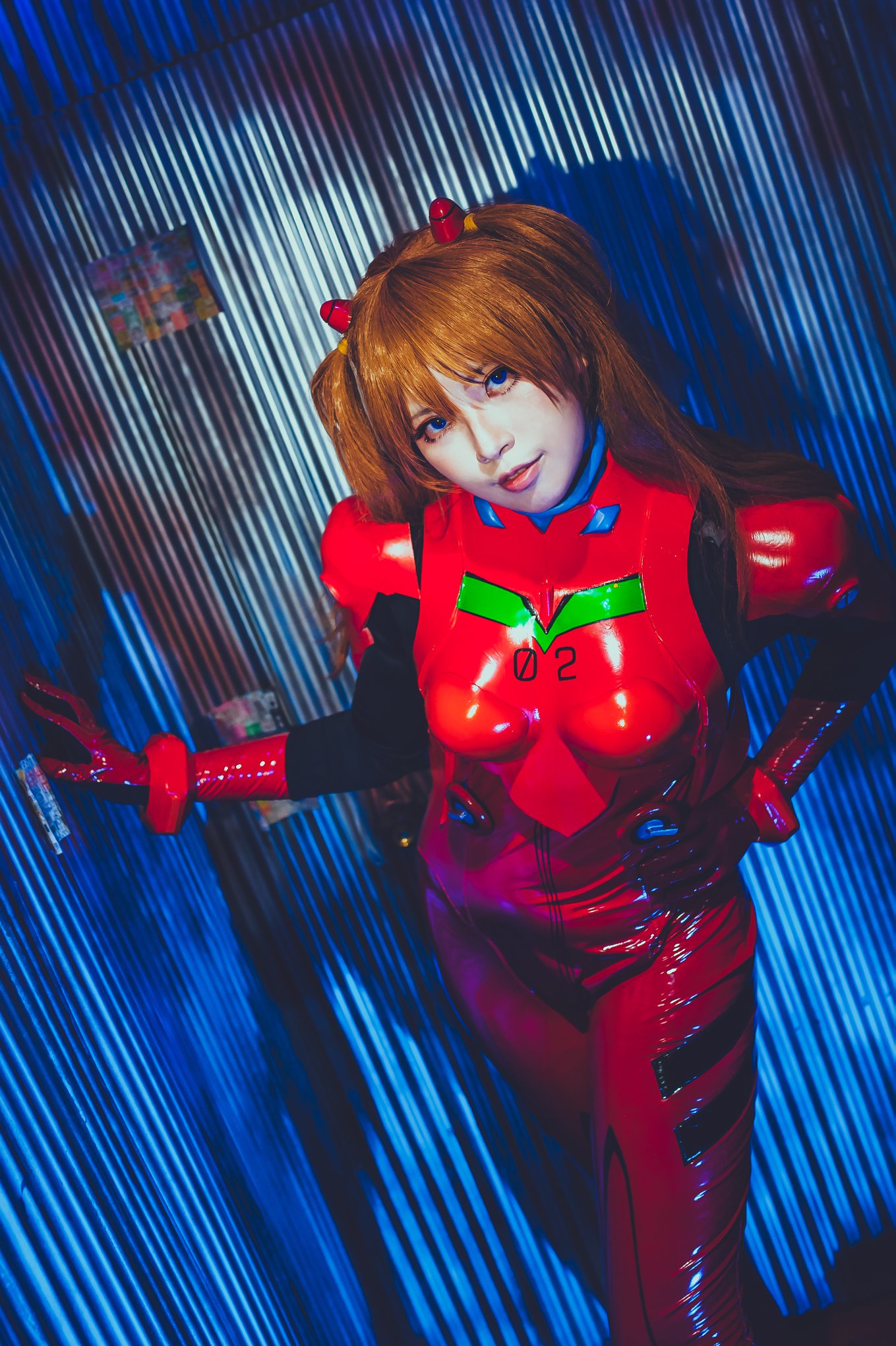 絕對薙薙 lên tàu Cosplayer Asuka Langley