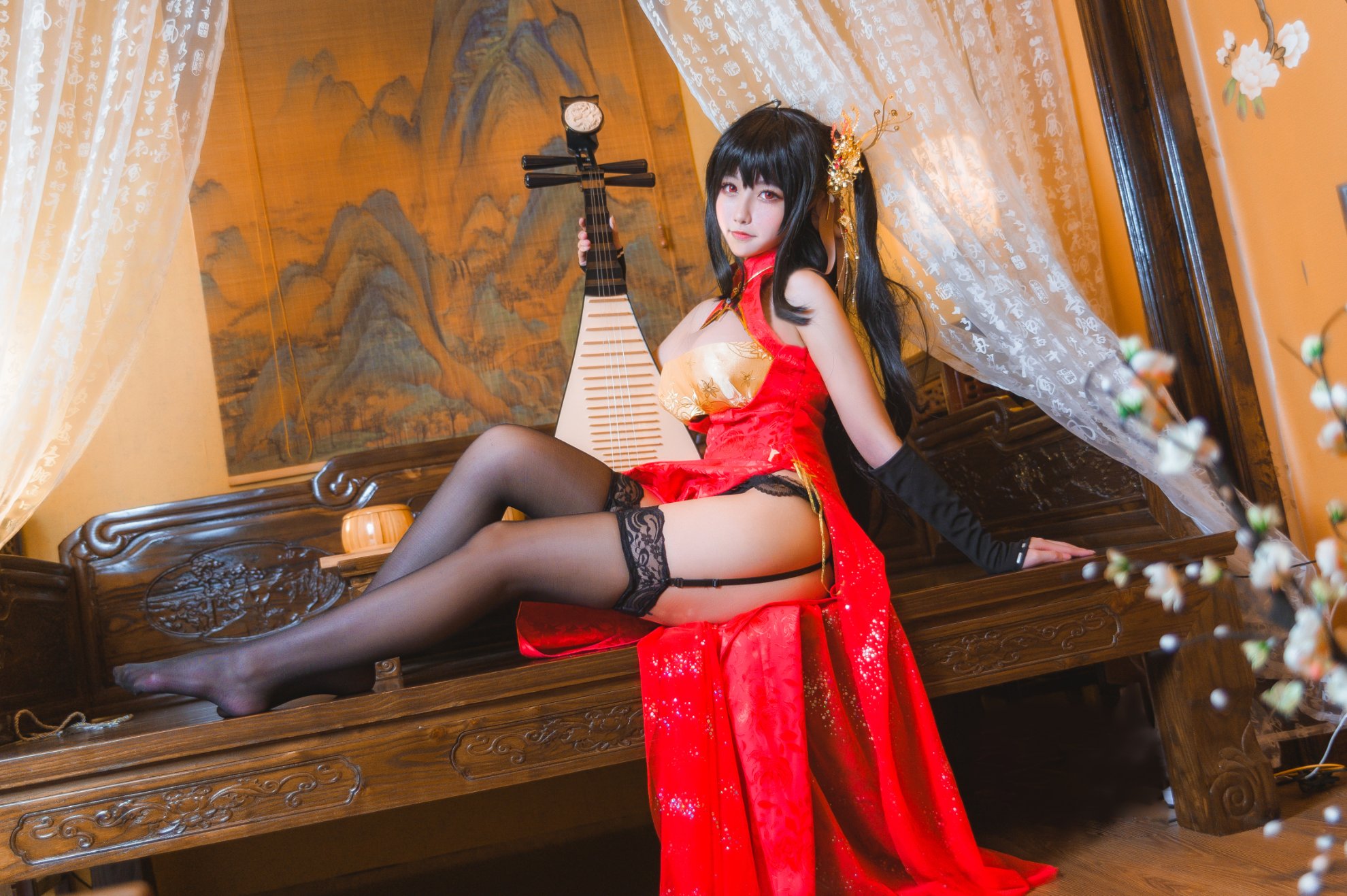 Momoko Kuikui-Dafeng Cheongsam