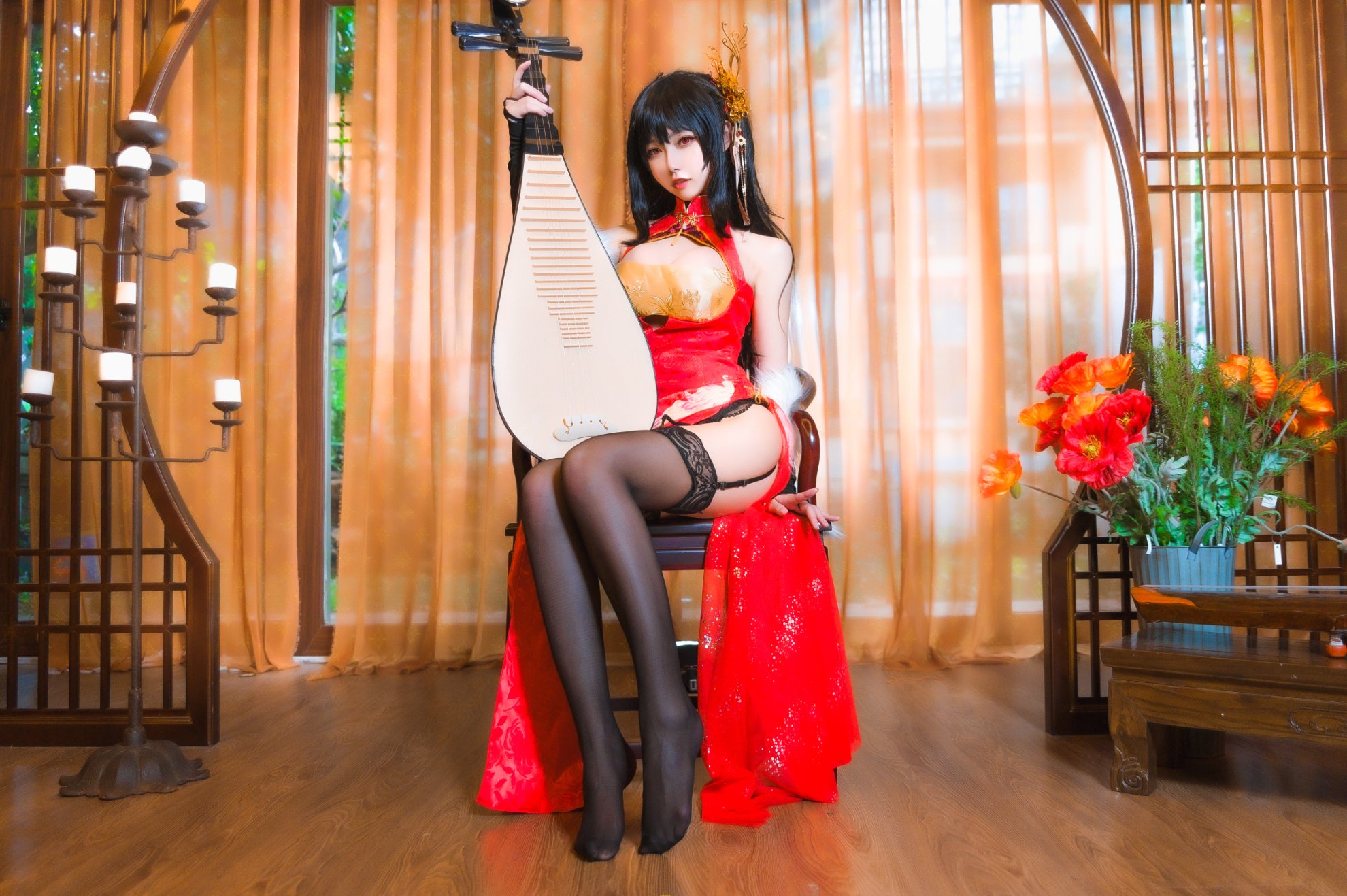 Momoko Kuikui-Dafeng Cheongsam