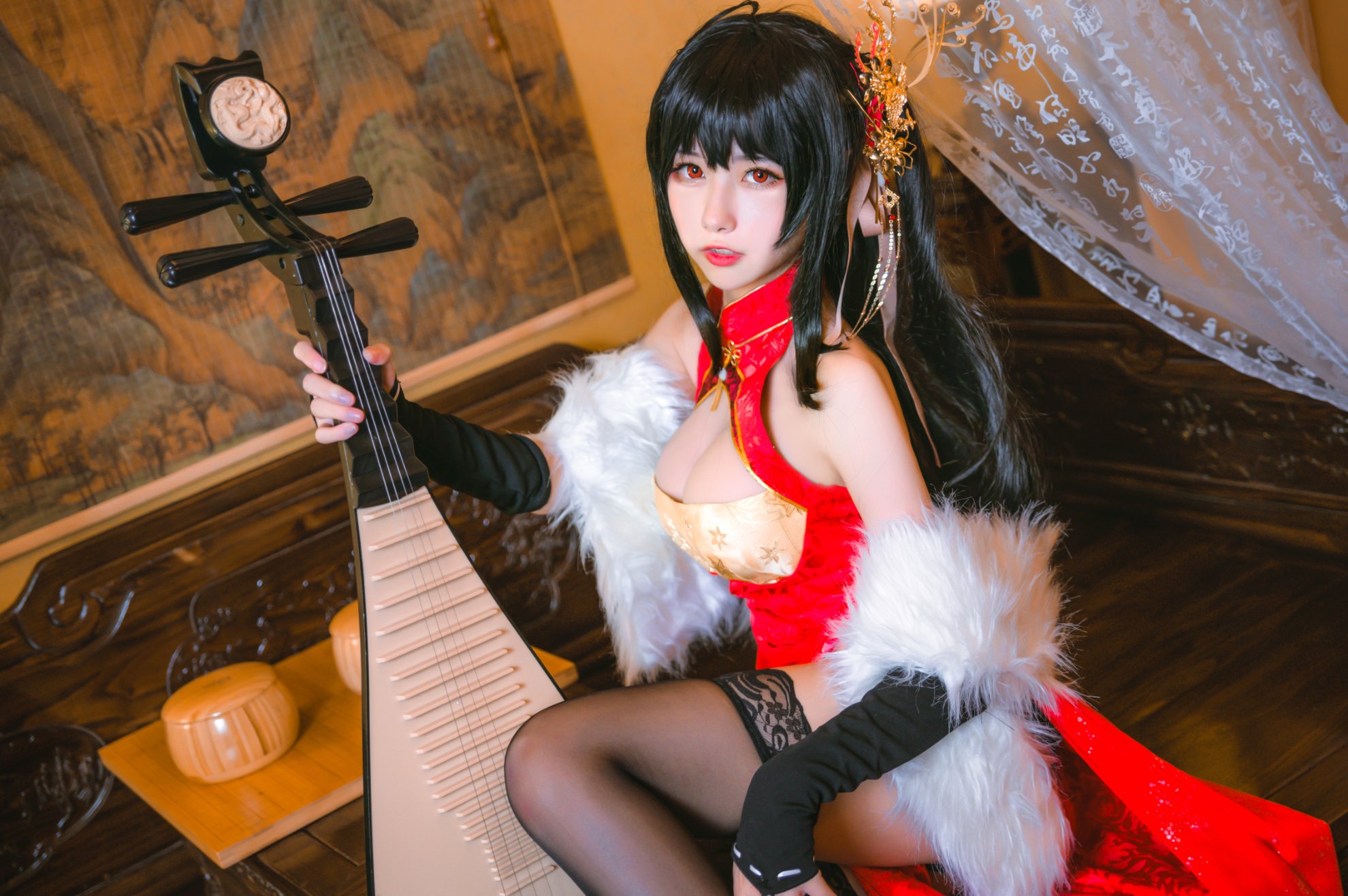 Momoko Kuikui-Dafeng Cheongsam