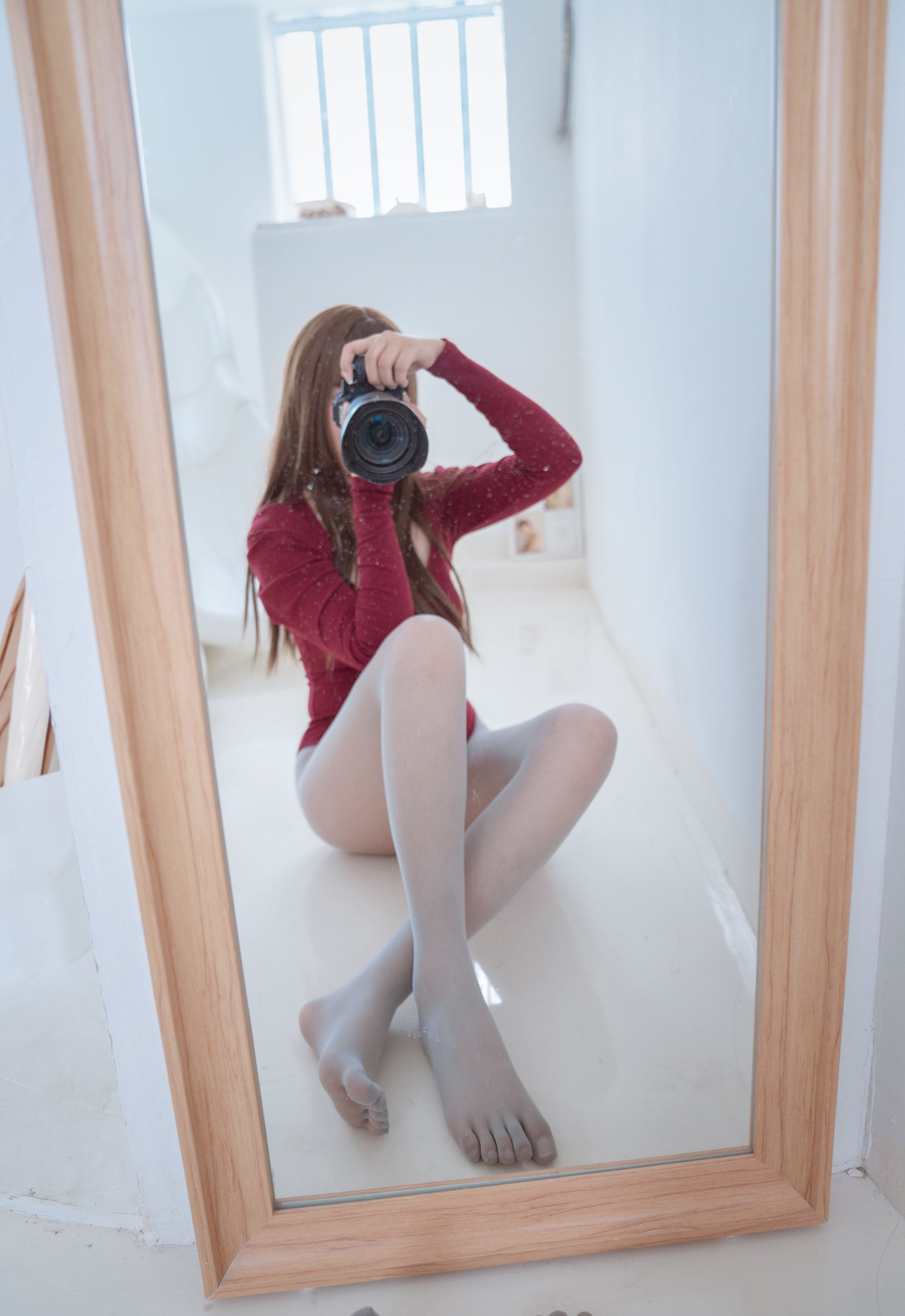 Chị gái Xuân Xiao - Vớ Five Finger màu xám