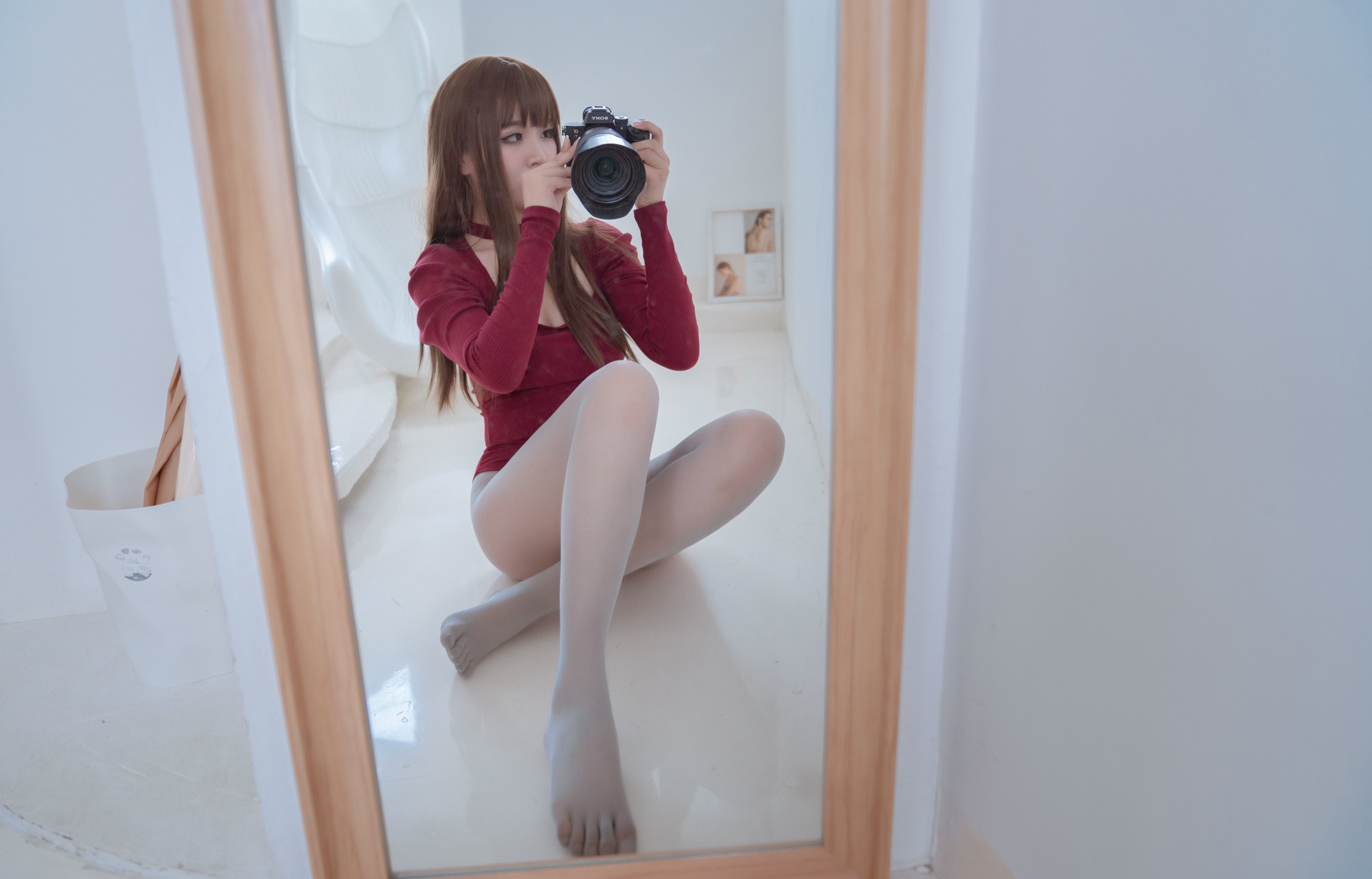 Chị gái Xuân Xiao - Vớ Five Finger màu xám