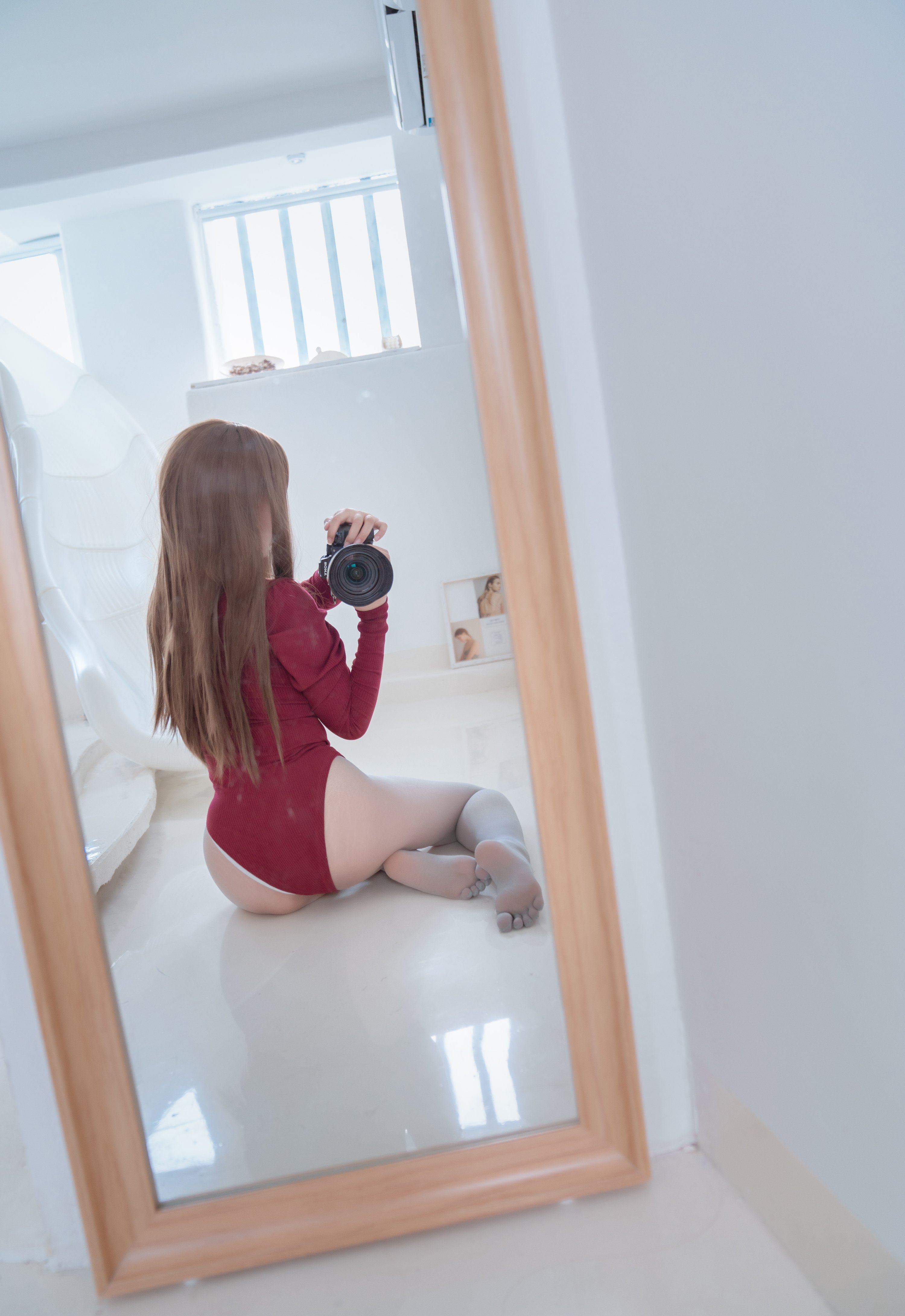 Chị gái Xuân Xiao - Vớ Five Finger màu xám