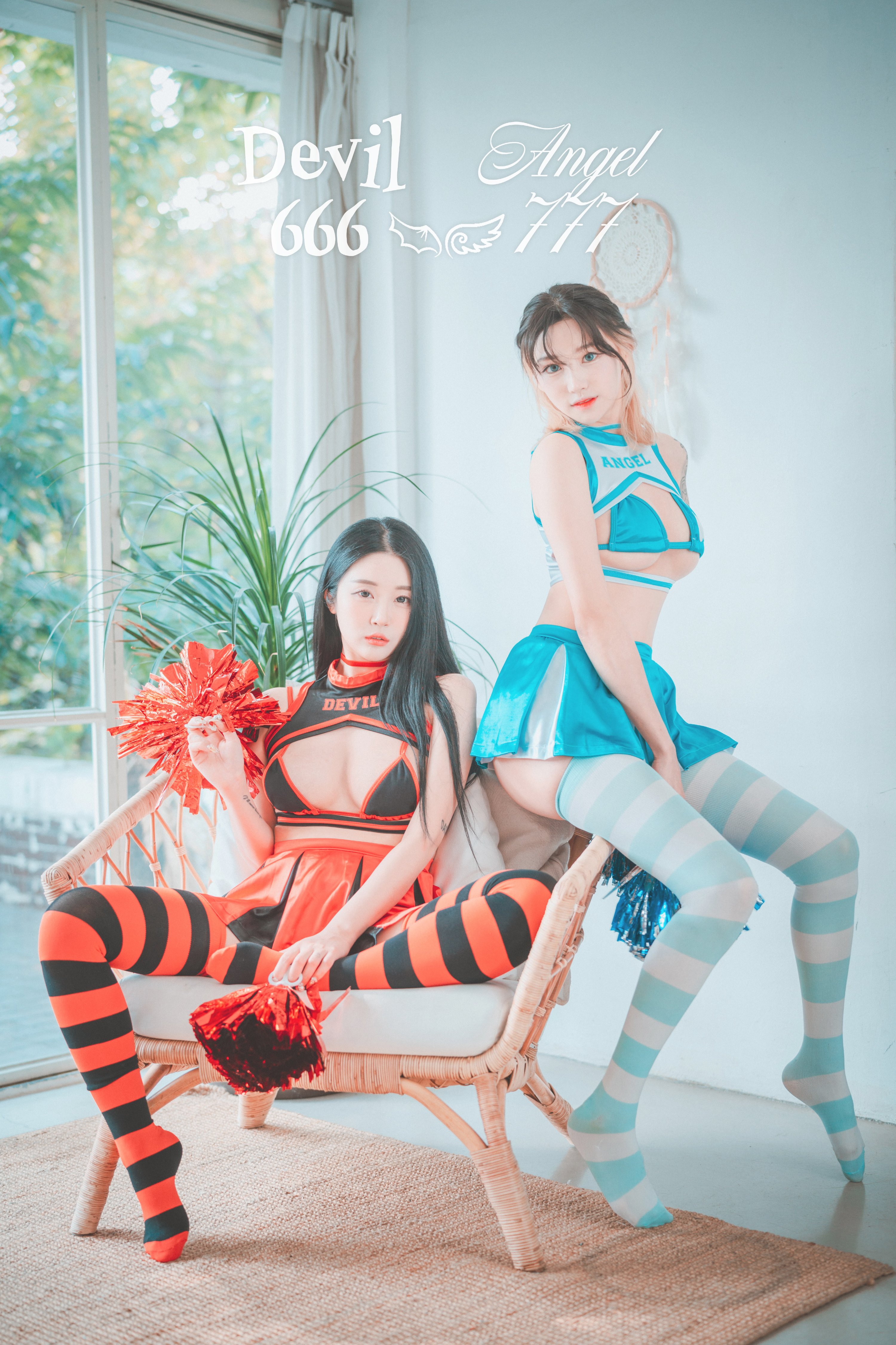 Photo Djawa -Tae RI (Tari) & Bomi - Quỷ dữ 666 & Angel 777