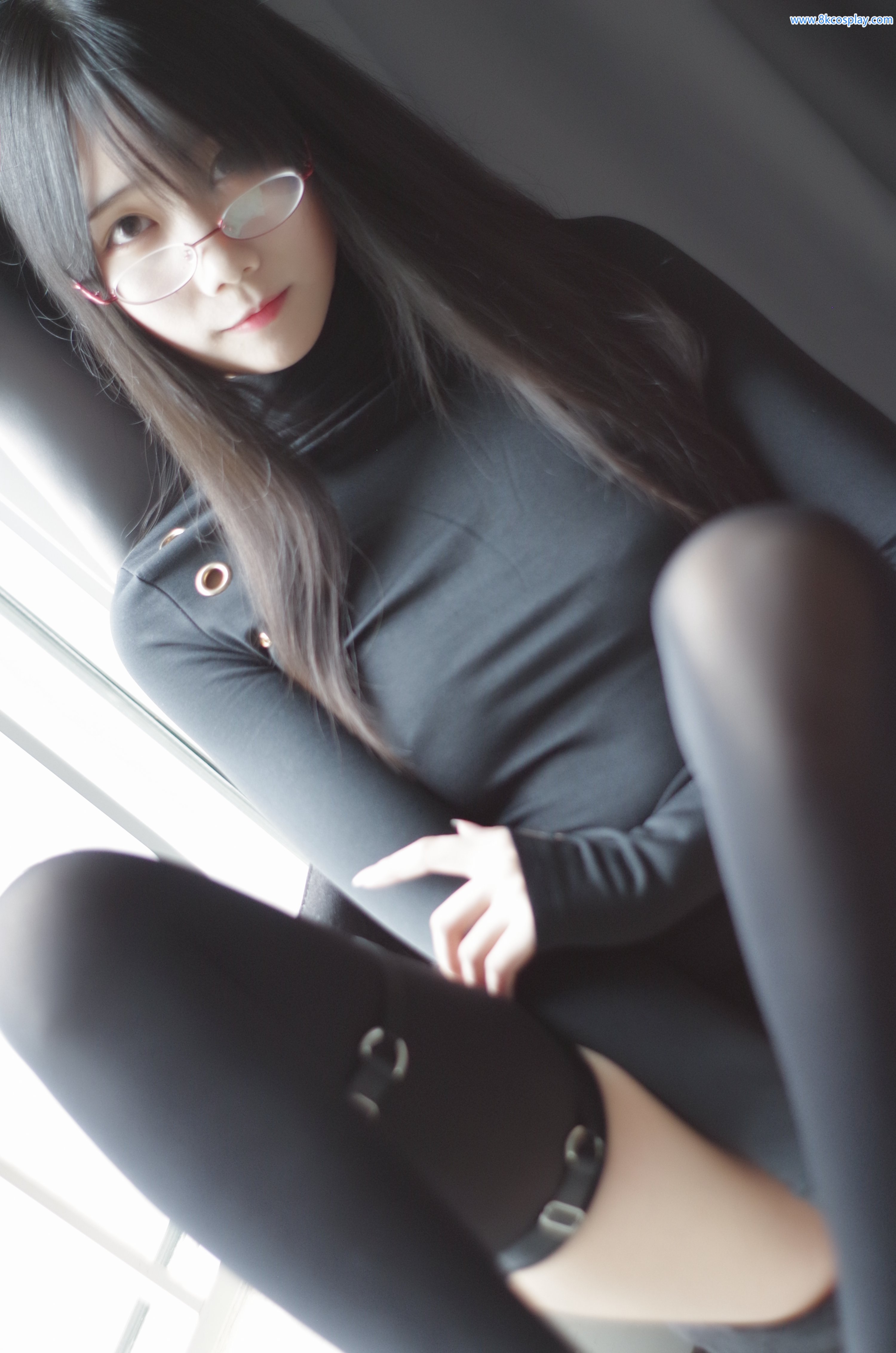 Xiaomei ma số 008 Qiu Black Stocking