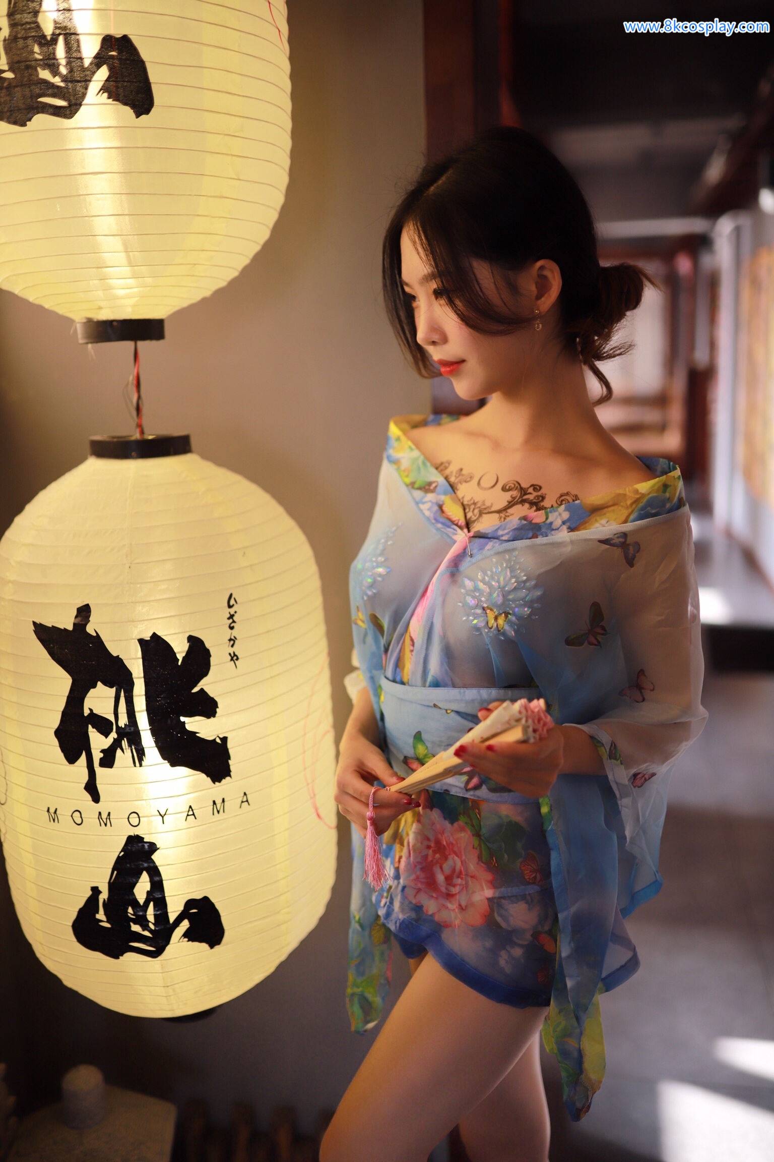 Dou Niang Lishi No.020 Water Blue kimono