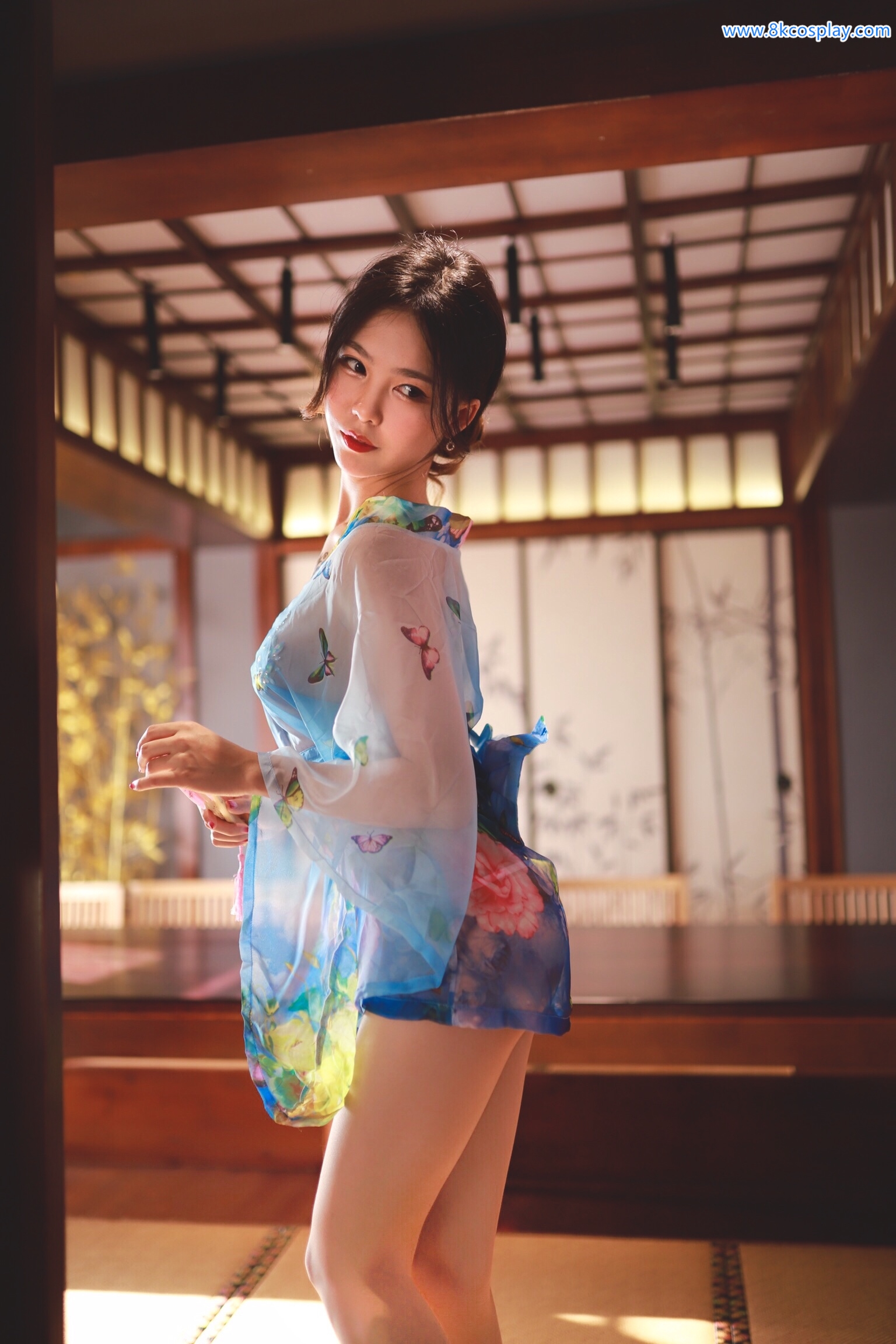Dou Niang Lishi No.020 Water Blue kimono