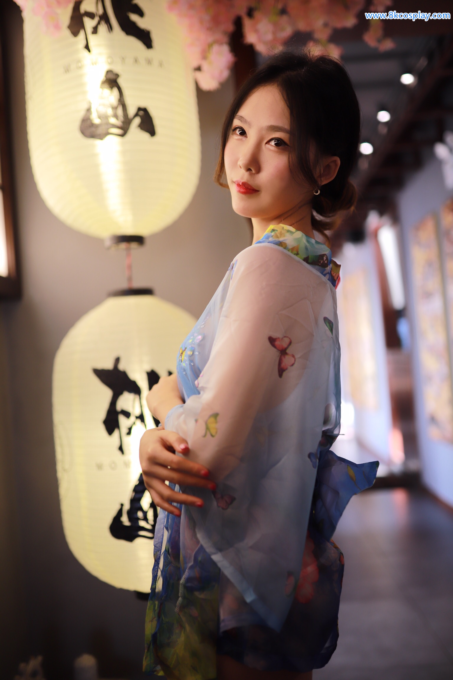 Dou Niang Lishi No.020 Water Blue kimono