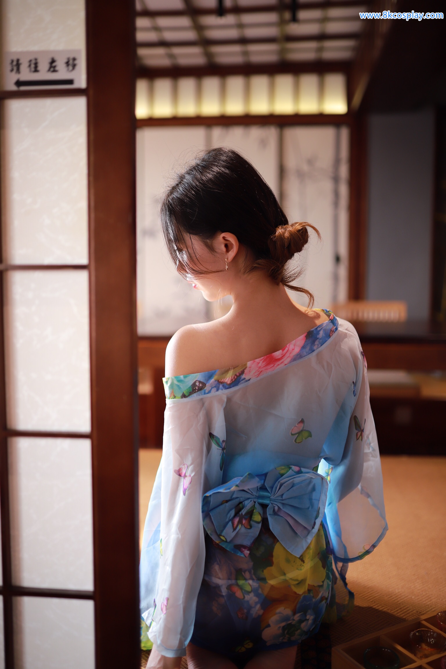 Dou Niang Lishi No.020 Water Blue kimono
