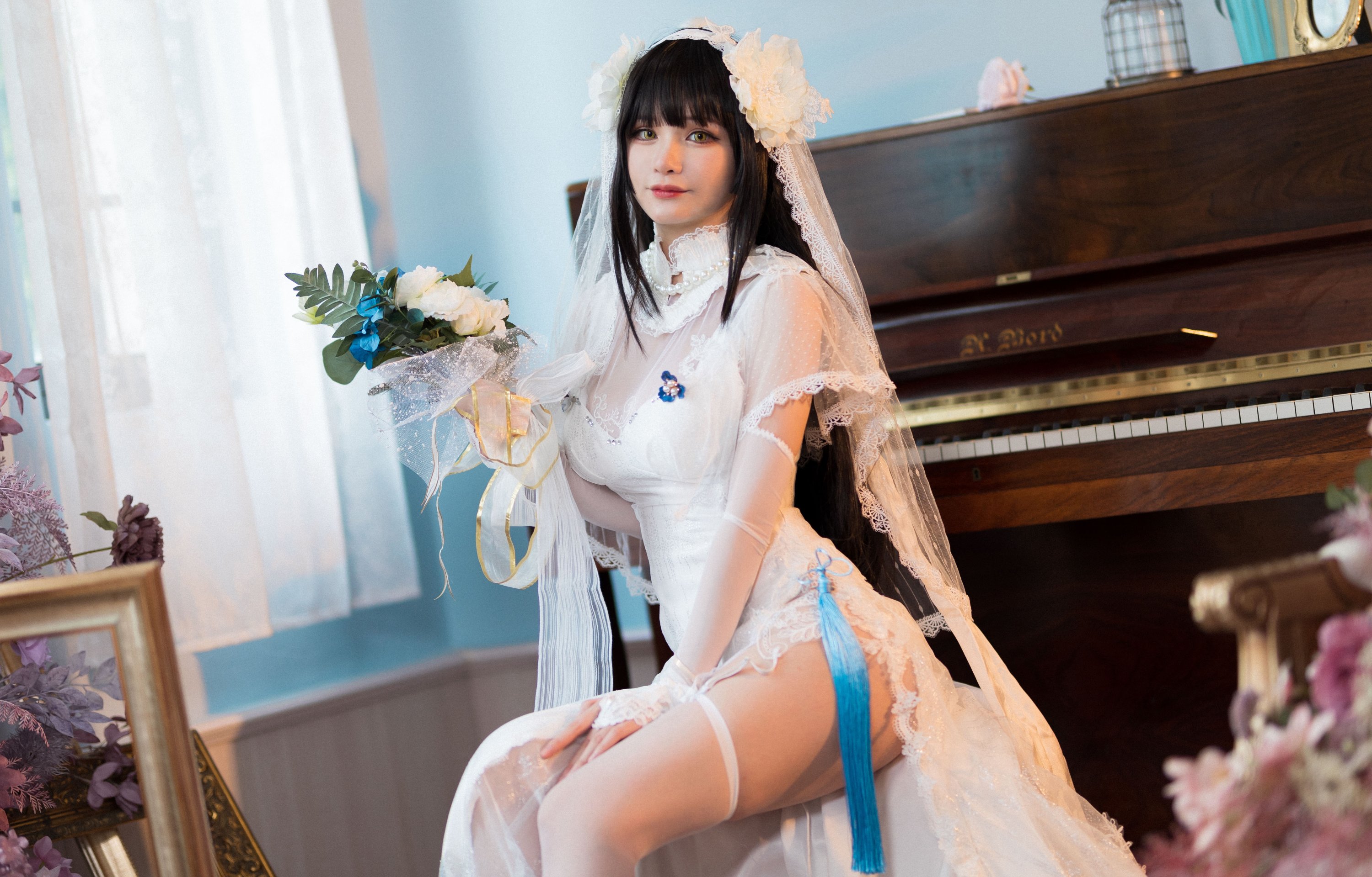 Qianyu - Cô dâu sexy mới cưới của Yaner