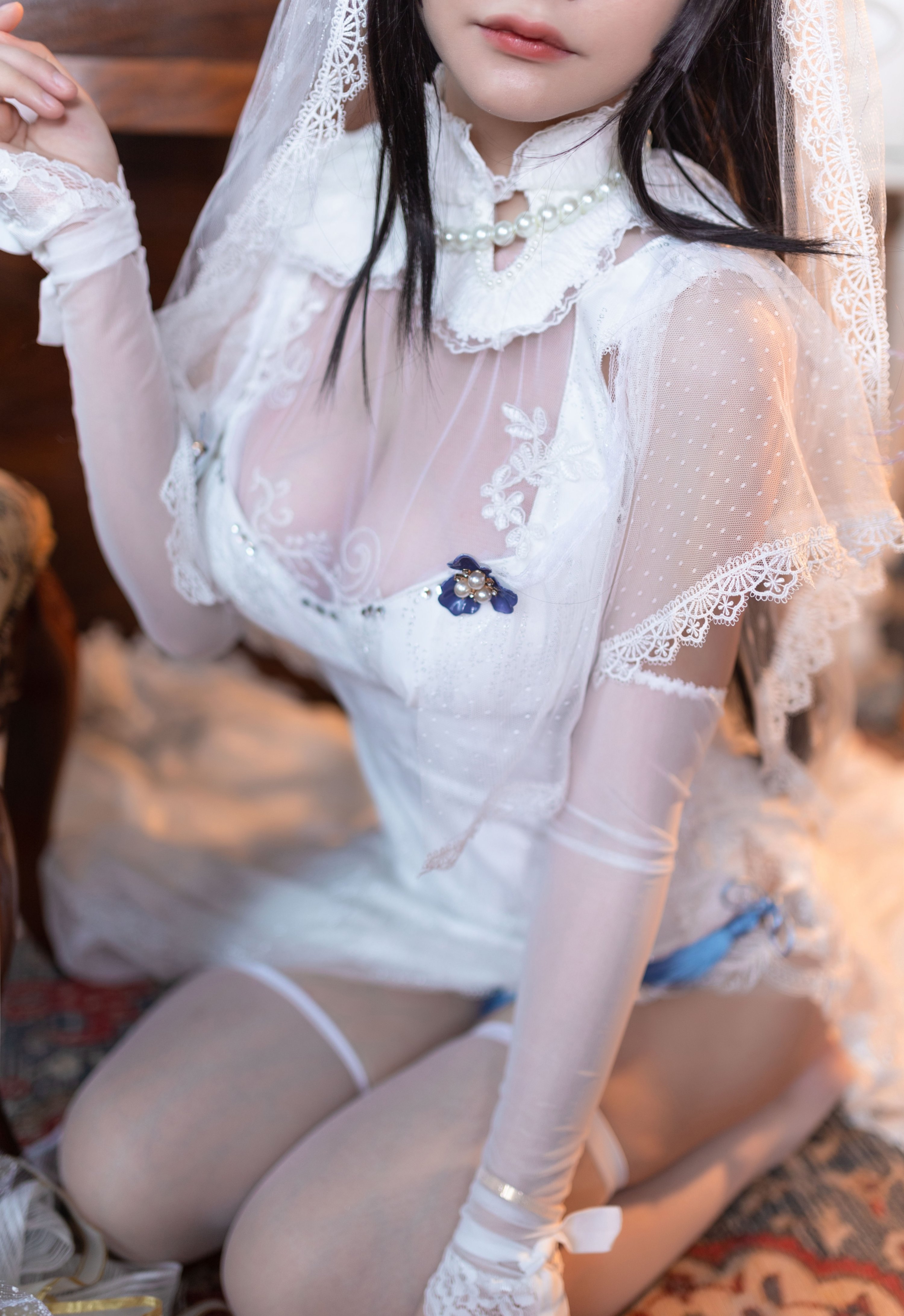 Qianyu - Cô dâu sexy mới cưới của Yaner