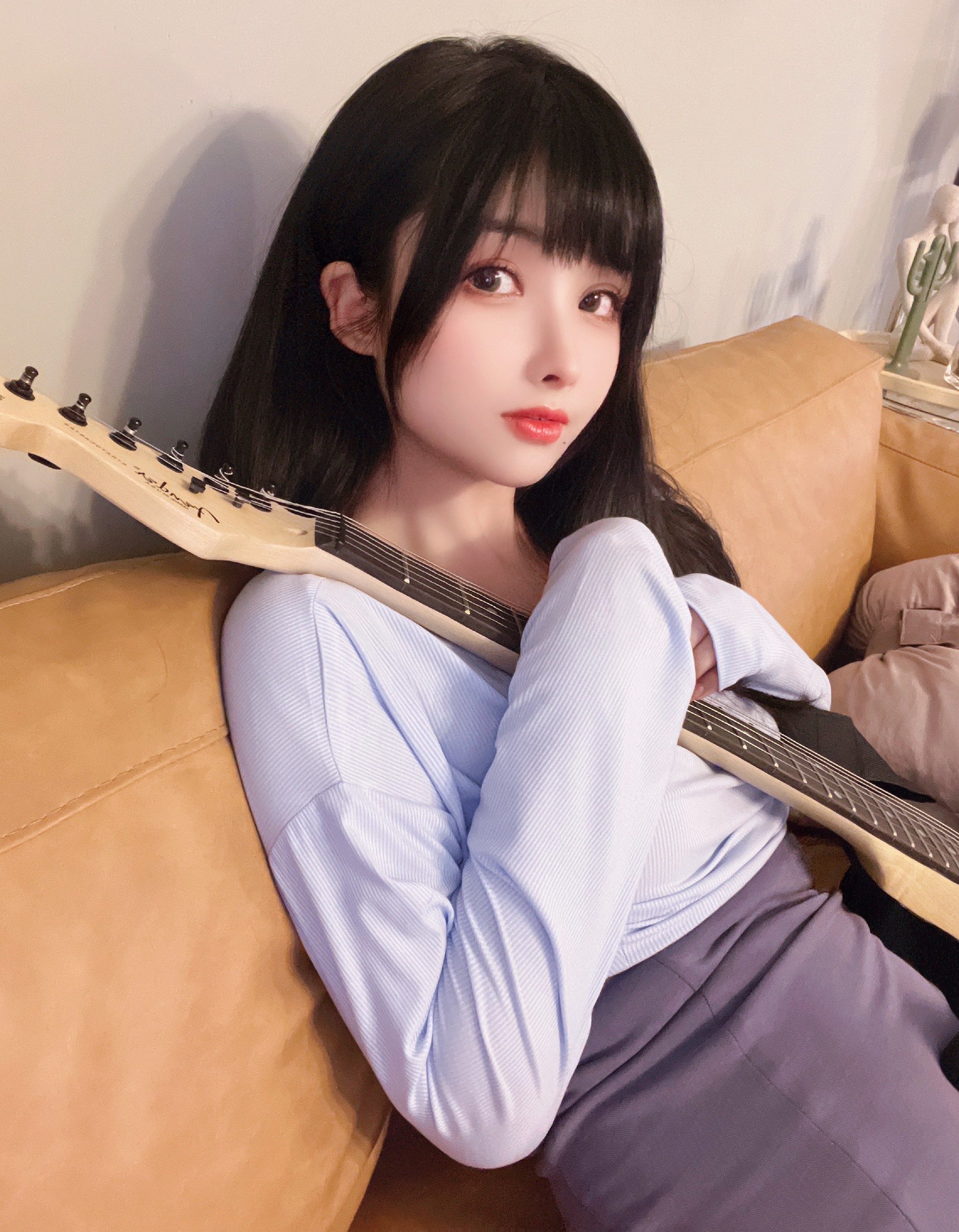 【Rioko Ryoko】 Guitar Sister Lace-Up