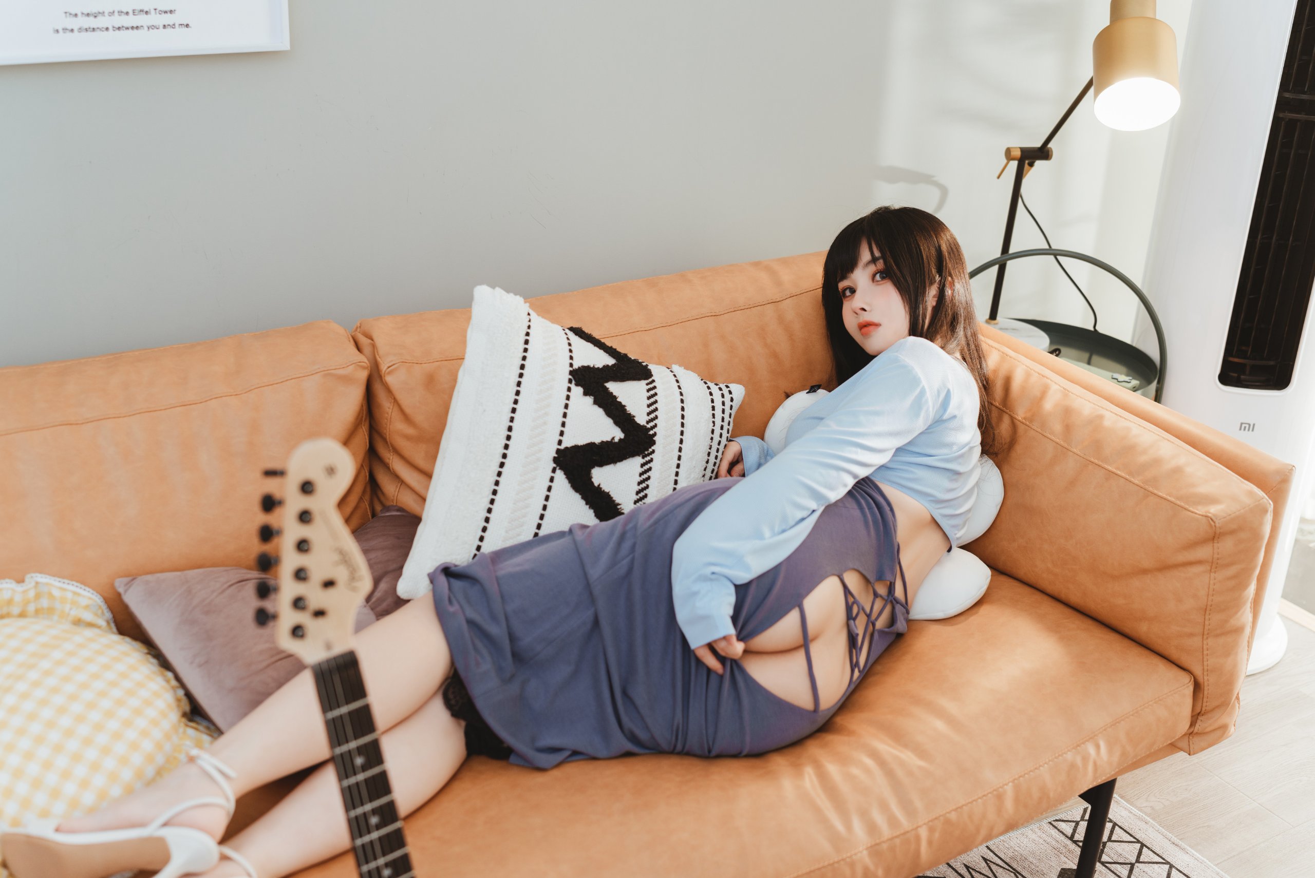 【Rioko Ryoko】 Guitar Sister Lace-Up
