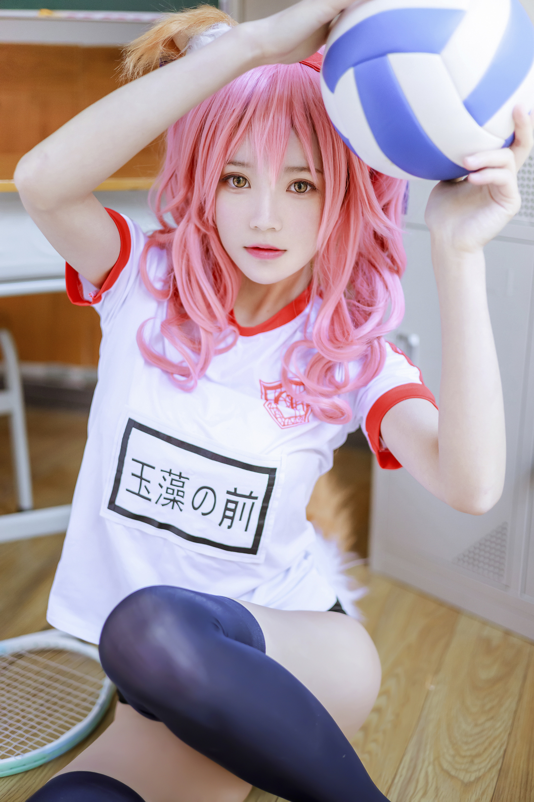 Sakura Mao: Bộ đồ thể dục dụng cụ Tamamomae