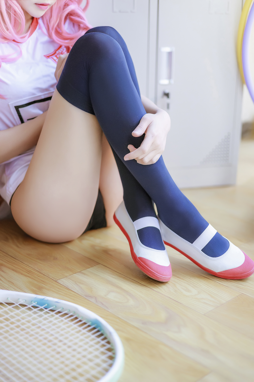 Sakura Mao: Bộ đồ thể dục dụng cụ Tamamomae