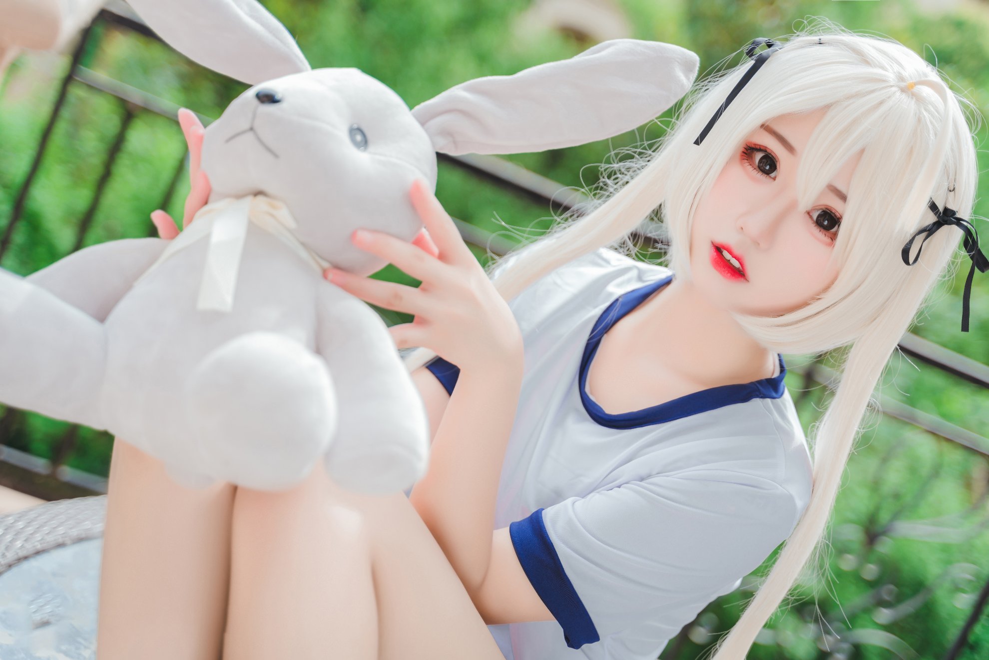 [Maojun_maojun] Cô gái quần áo thể dục dụng cụ