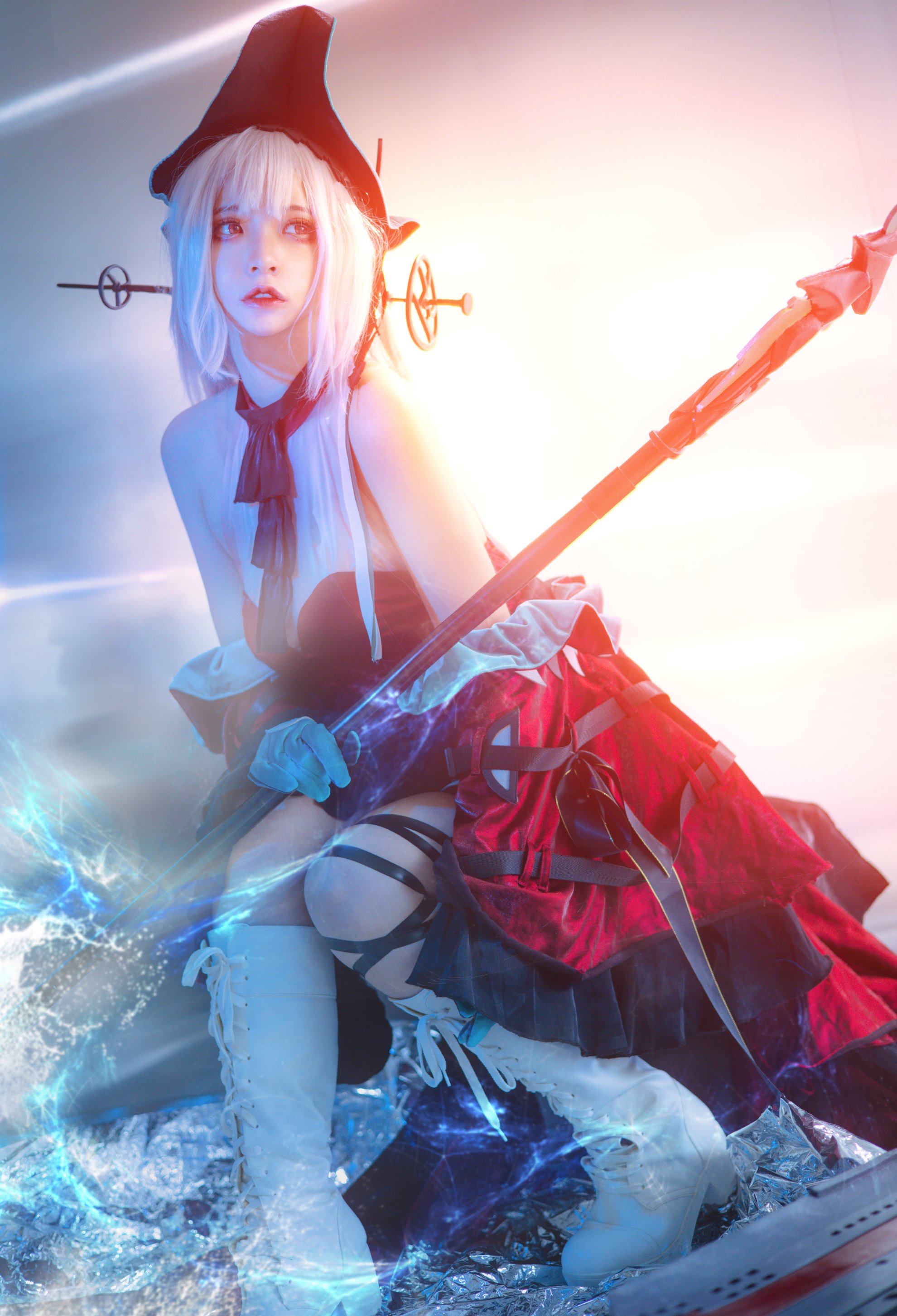 Mèo điên - Arknights Skadi