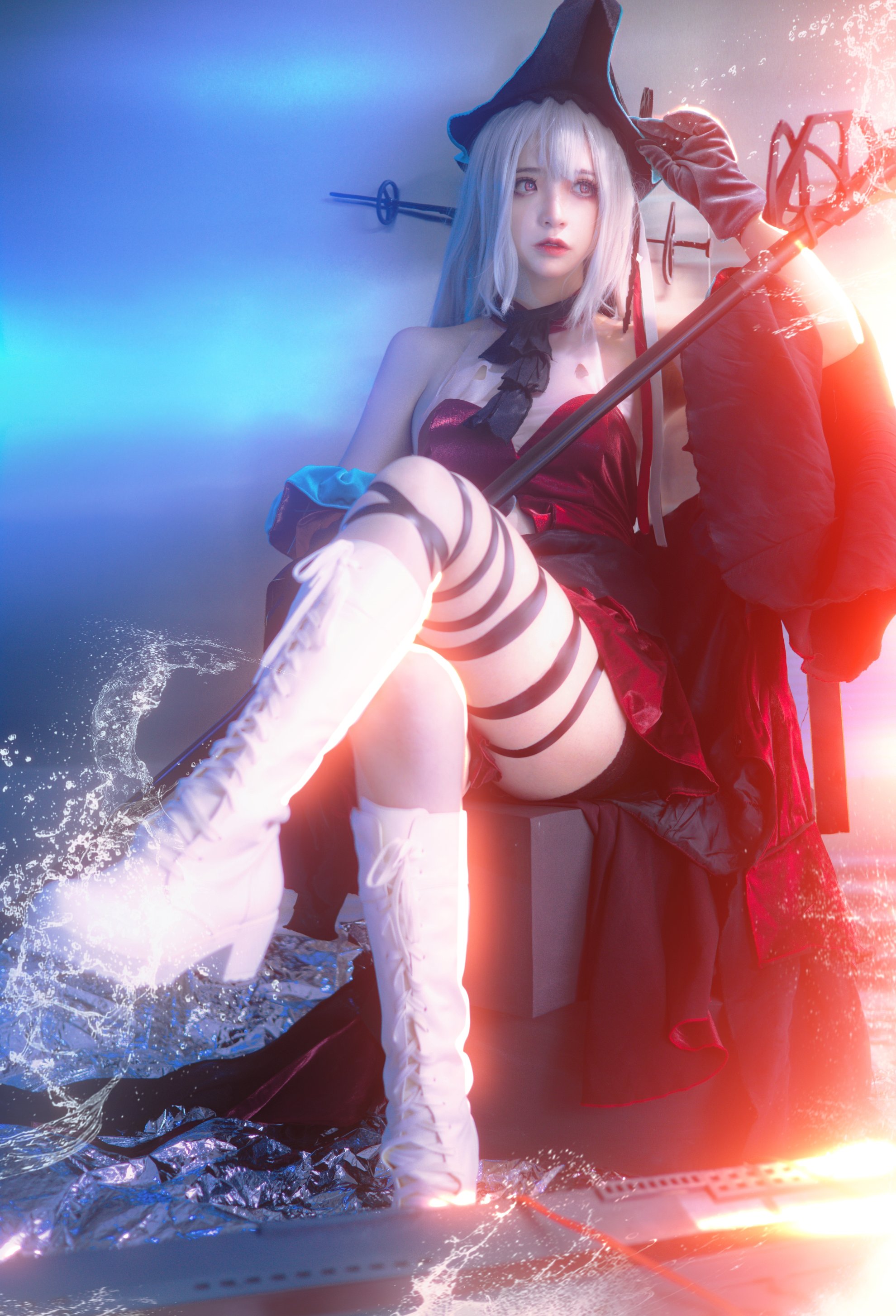 Mèo điên - Arknights Skadi