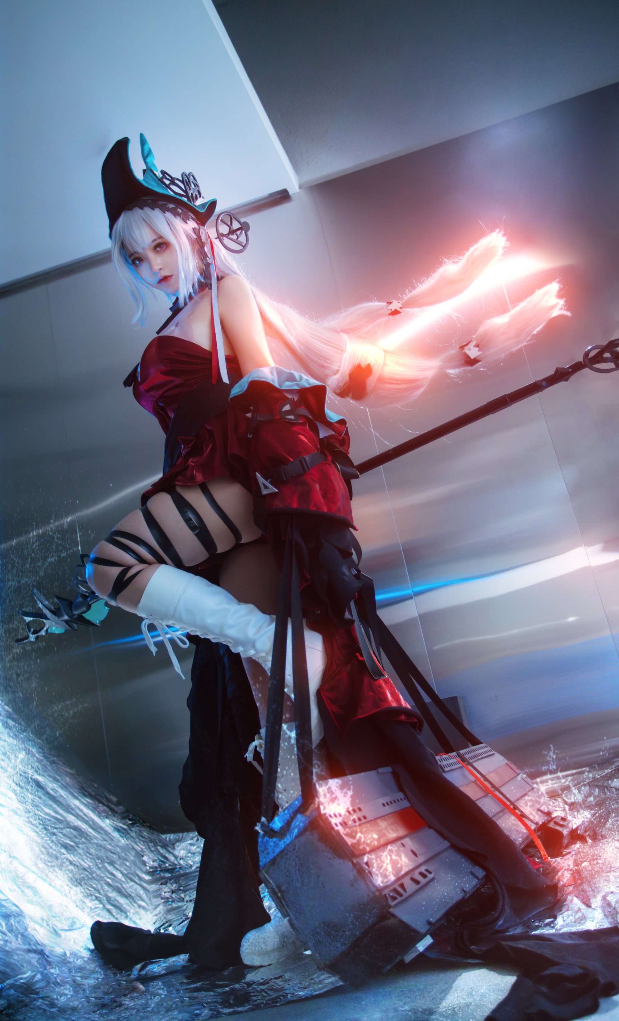 Mèo điên - Arknights Skadi