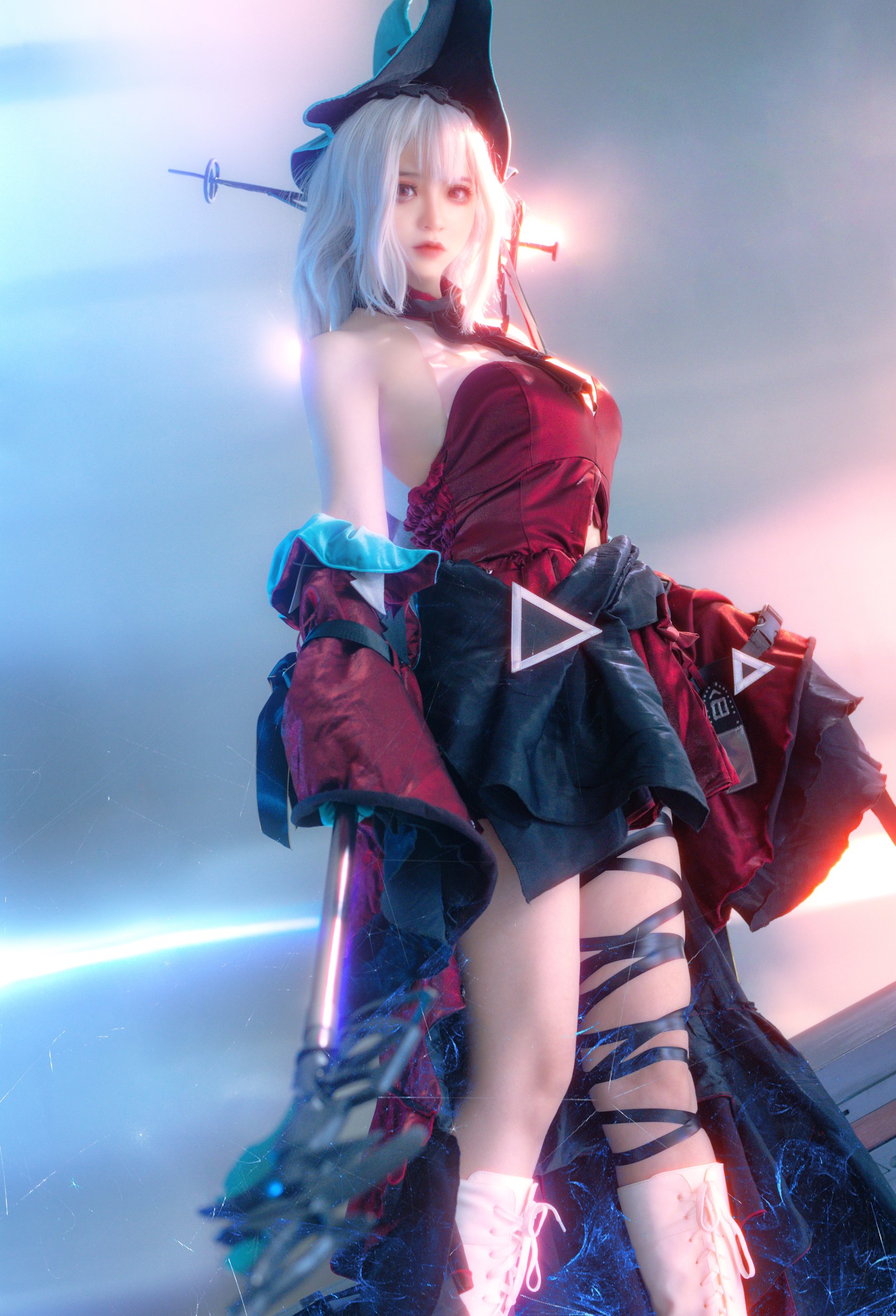 Mèo điên - Arknights Skadi