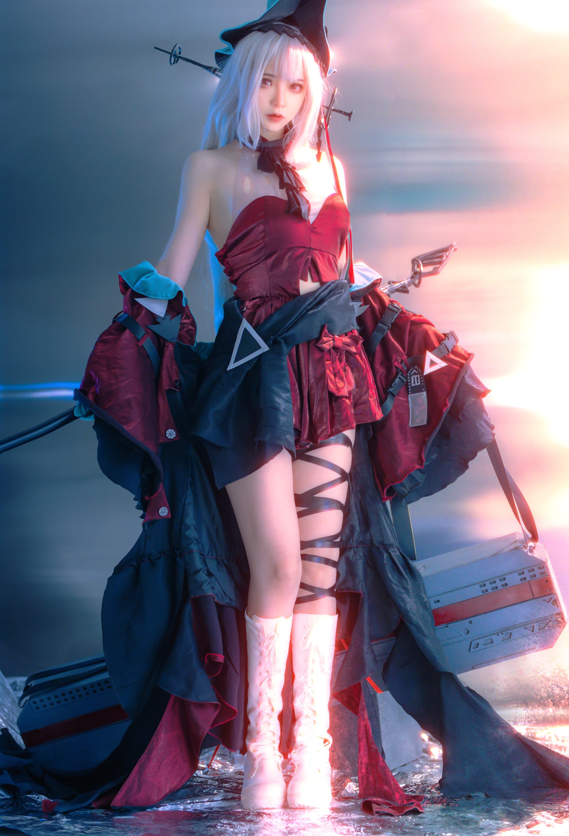 Mèo điên - Arknights Skadi