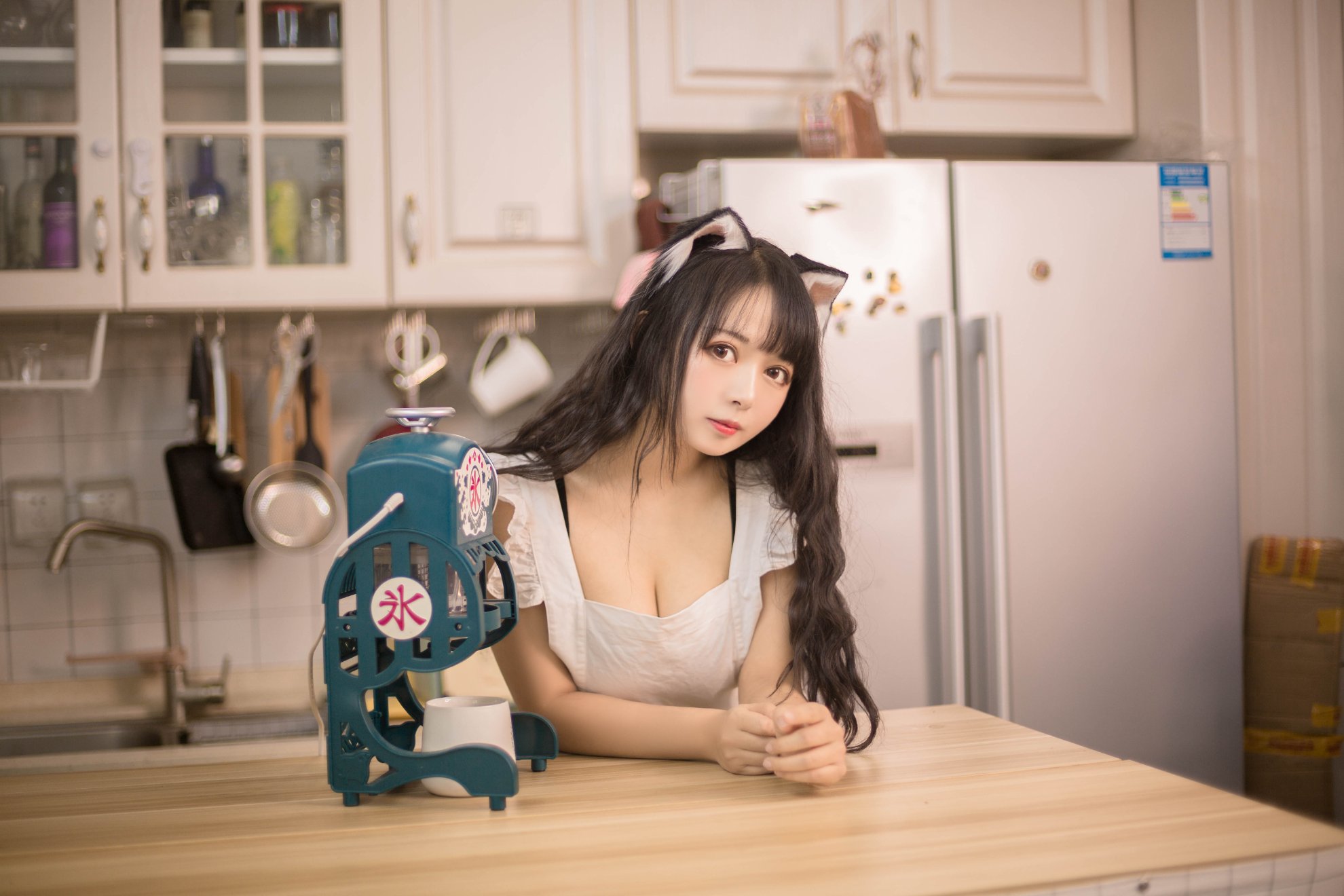 Black Cat Ovo - Cat Maid