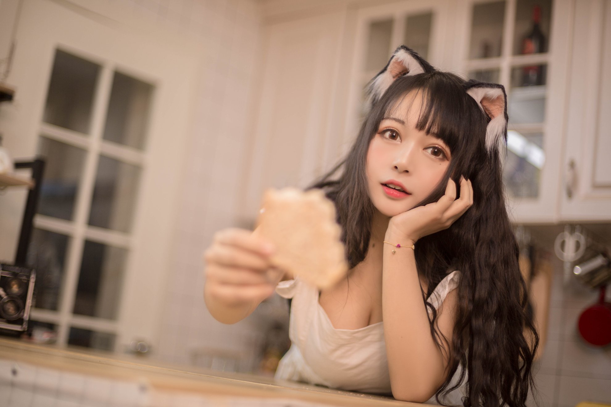 Black Cat Ovo - Cat Maid