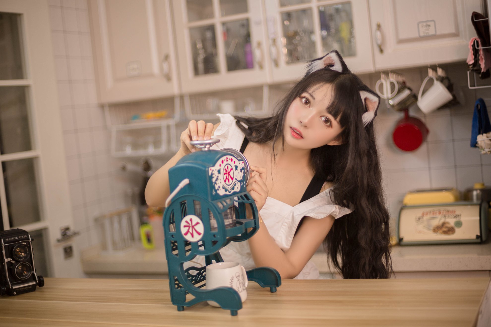 Black Cat Ovo - Cat Maid