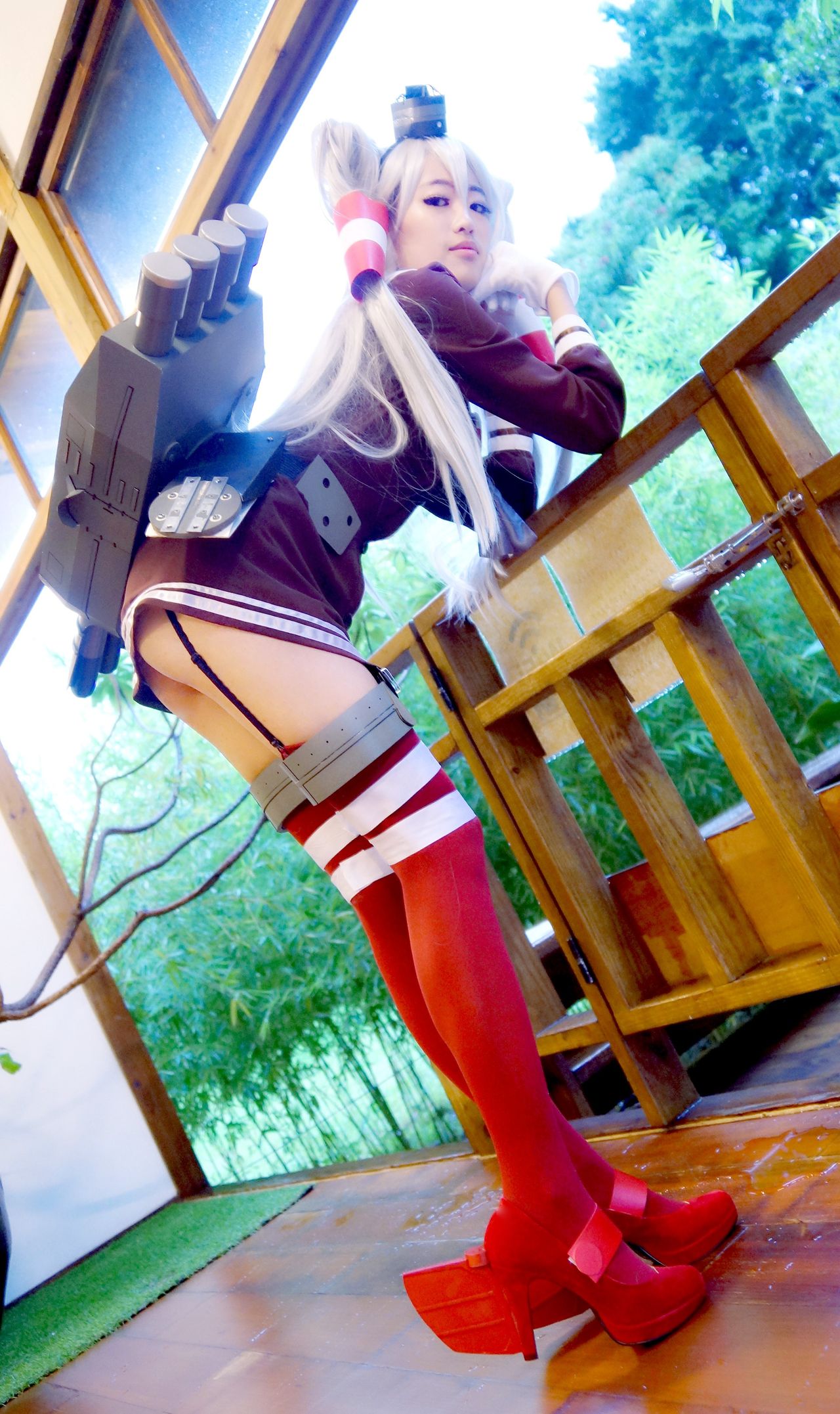 [Lingxia] Cosplay Amatsukaze (Bộ sưu tập Songi -Kancolle-) 天津 Anda