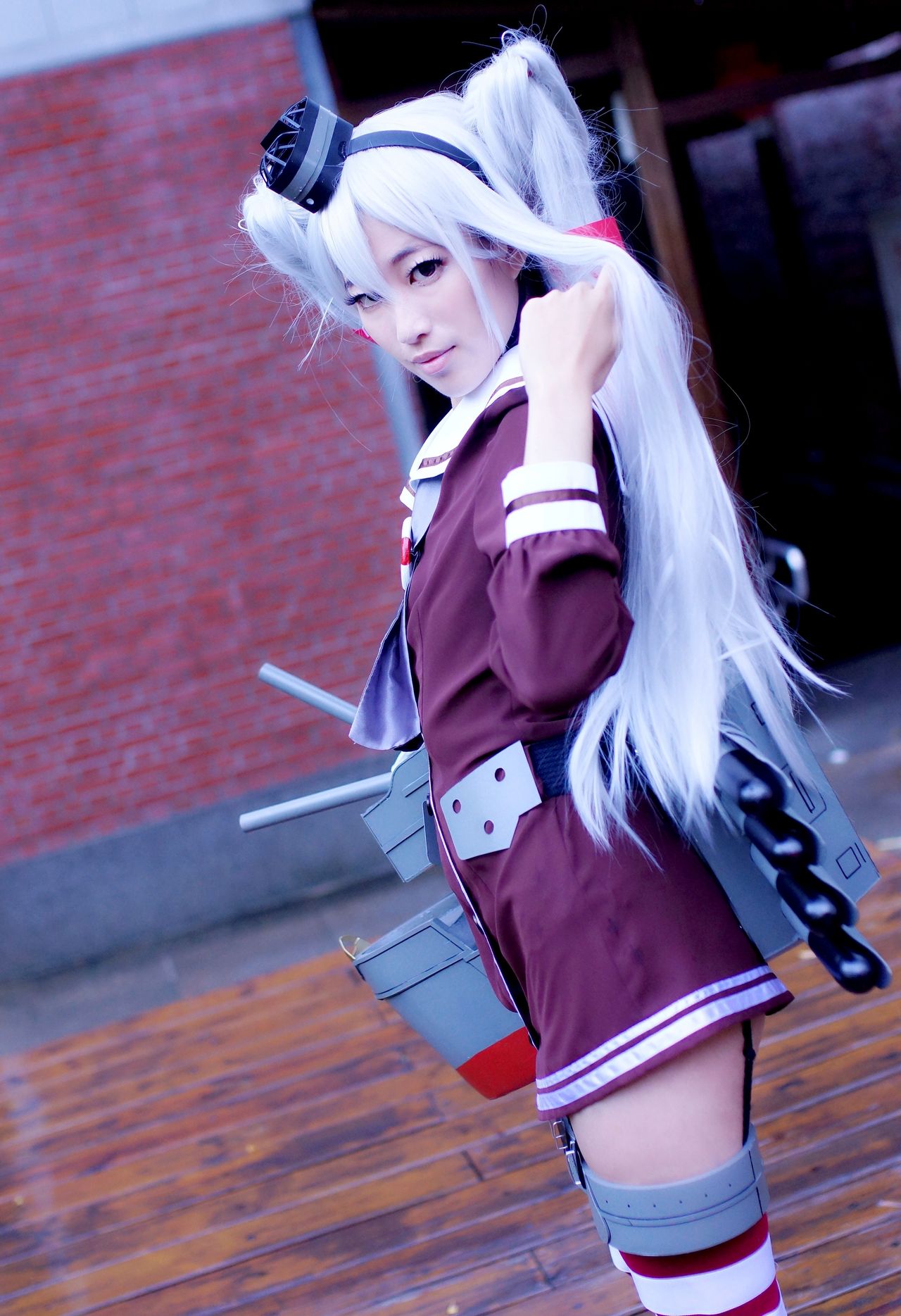 [Lingxia] Cosplay Amatsukaze (Bộ sưu tập Songi -Kancolle-) 天津 Anda