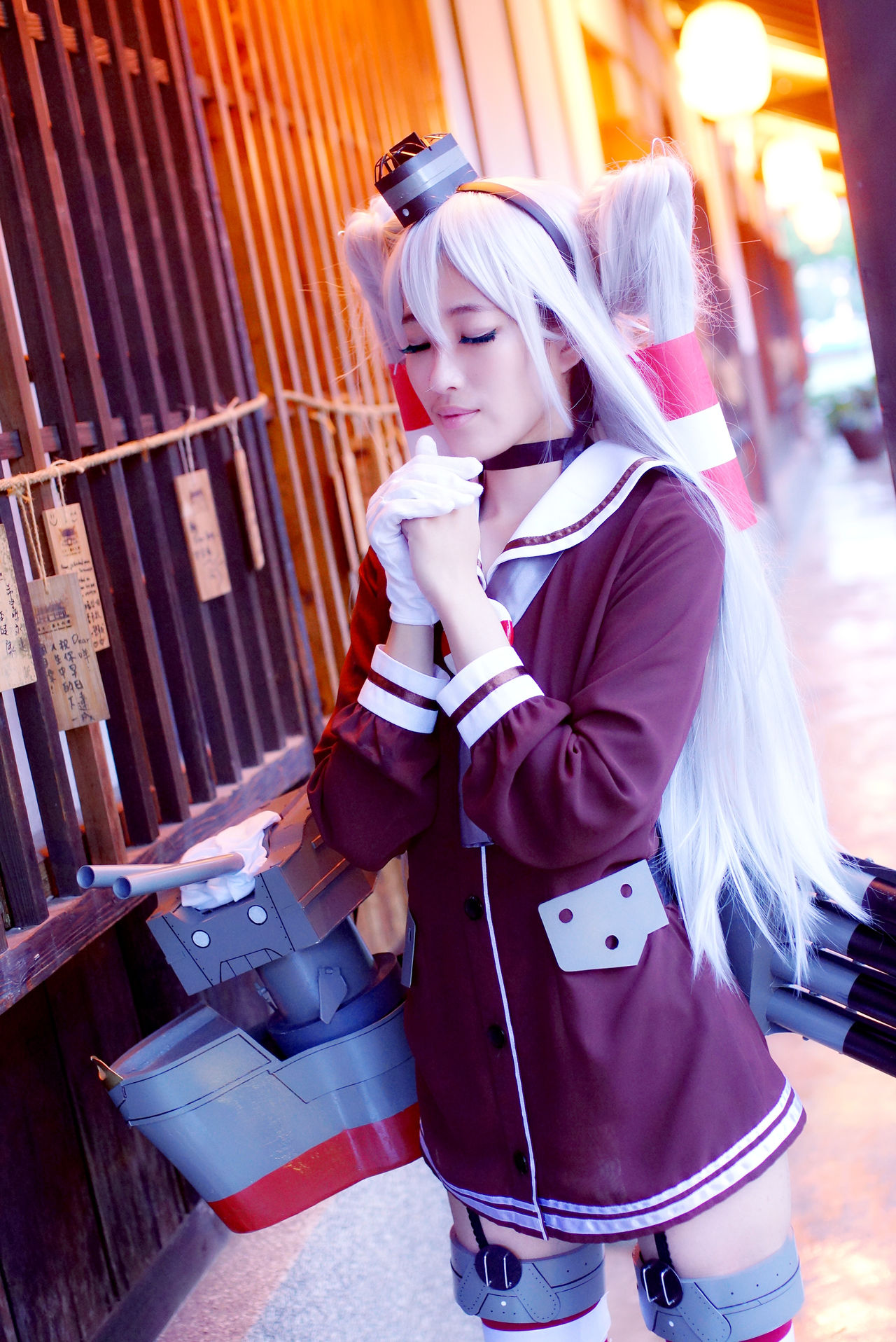 [Lingxia] Cosplay Amatsukaze (Bộ sưu tập Songi -Kancolle-) 天津 Anda