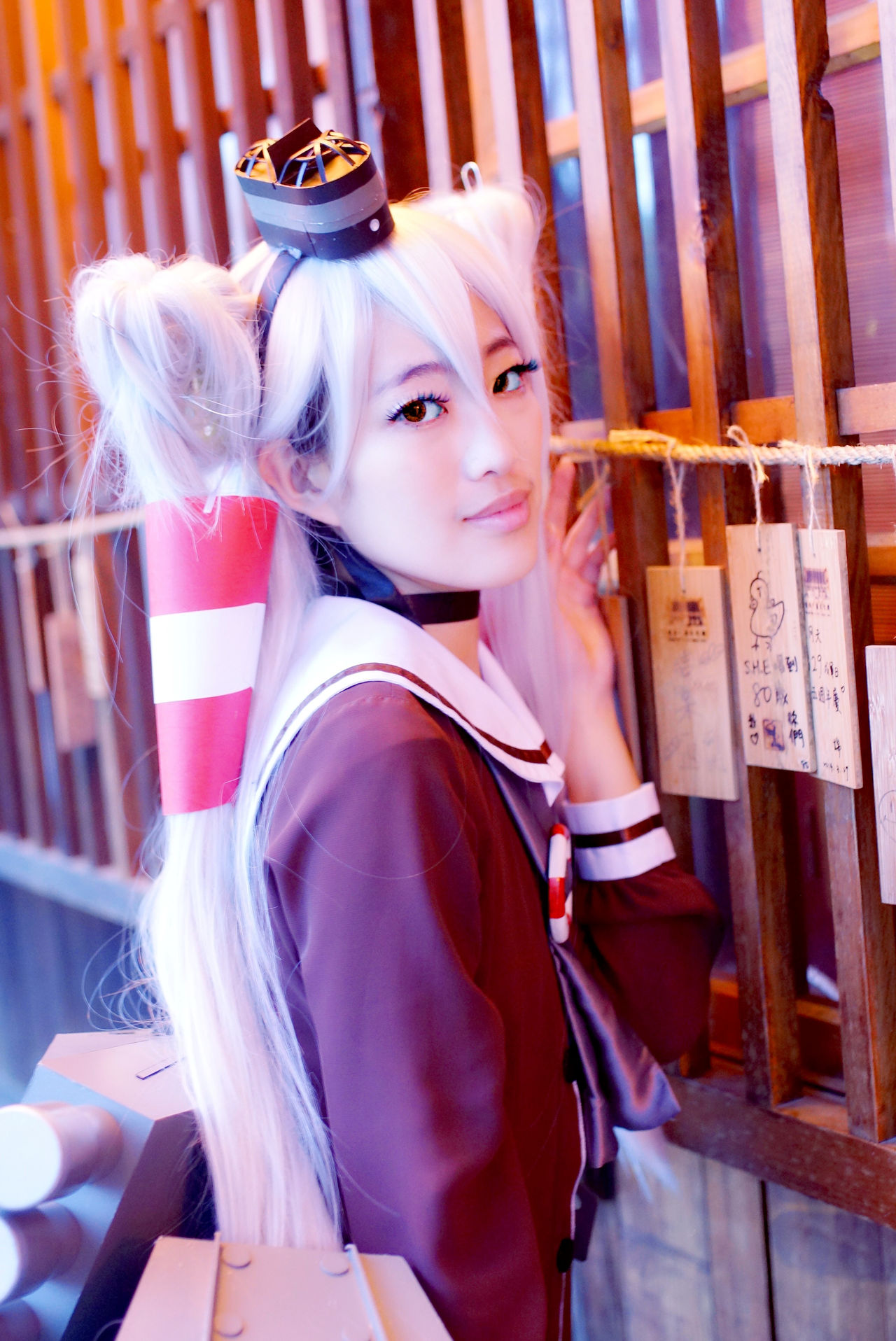 [Lingxia] Cosplay Amatsukaze (Bộ sưu tập Songi -Kancolle-) 天津 Anda